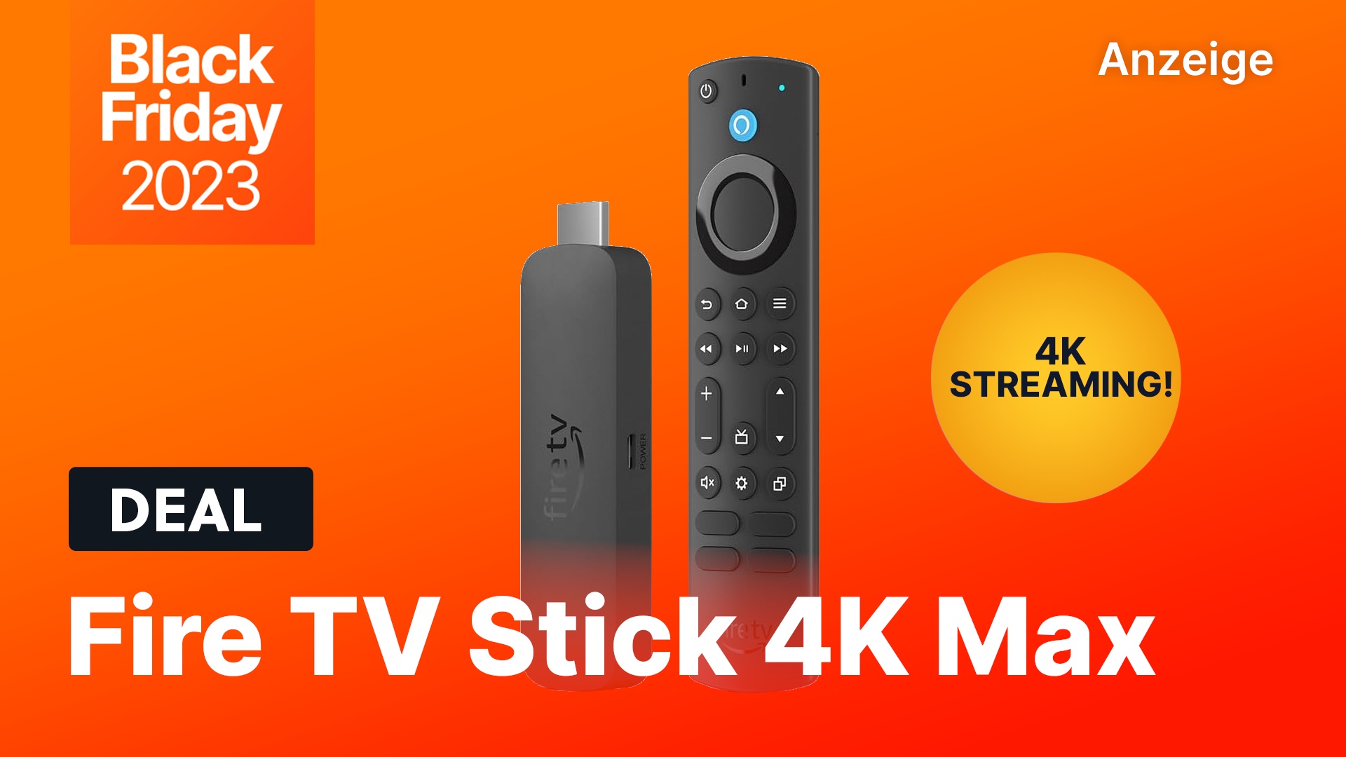 Dank dem Fire TV Stick 4K Max ist ein Smart TV verdammt günstig!