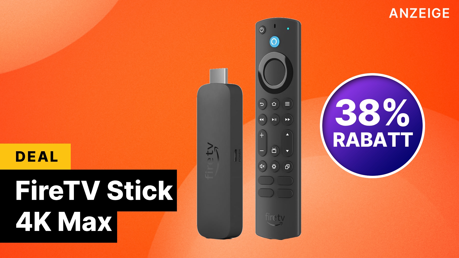 Mit dem Fire TV Stick 4K Max bekommt ihr jetzt einen heftigen SmartTV ...