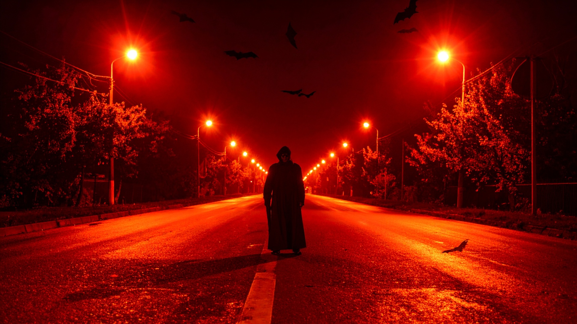 Special: Lichtverschmutzung - [Archiv] Eine Stadt in Deutschland installierte rote Lichter in ihren Straßenlaternen und sie ist nicht allein: Es sieht aus wie in einem Horrorfilm, aber es ergibt Sinn