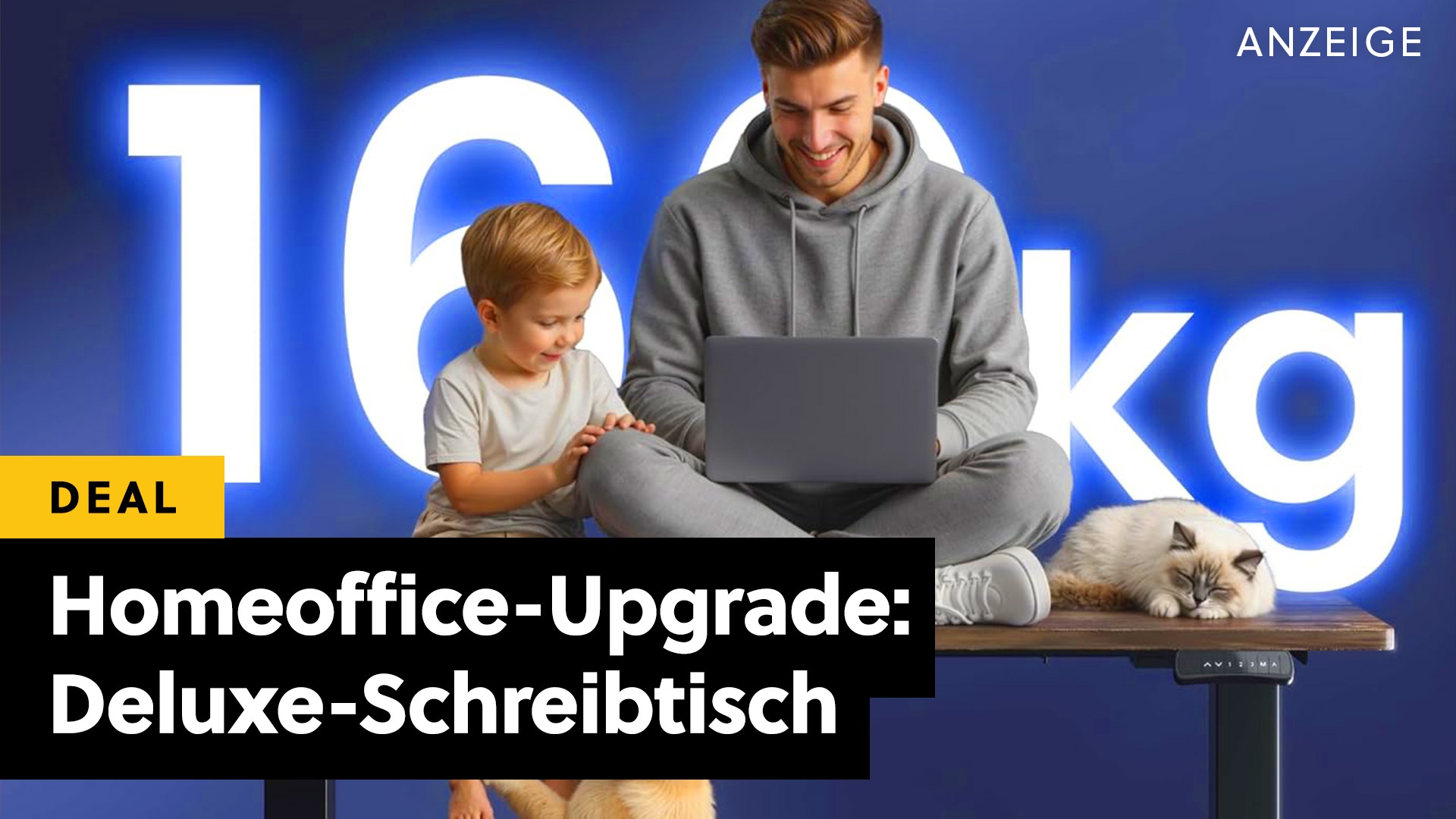 Deals: Ergonomie-Perk - Höhenverstellbarer Schreibtisch massiv reduziert: Flexispot EC5 Pro im Angebot [Anzeige]