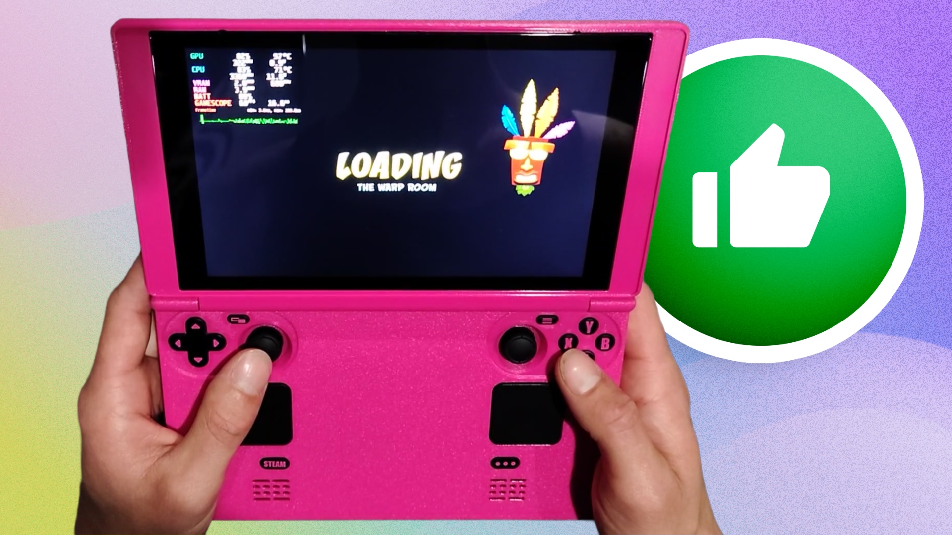 News: Steam Deck  - Modder nimmt das Handheld auseinander, steckt es neu zusammen und hält plötzlich einen DS in der Hand