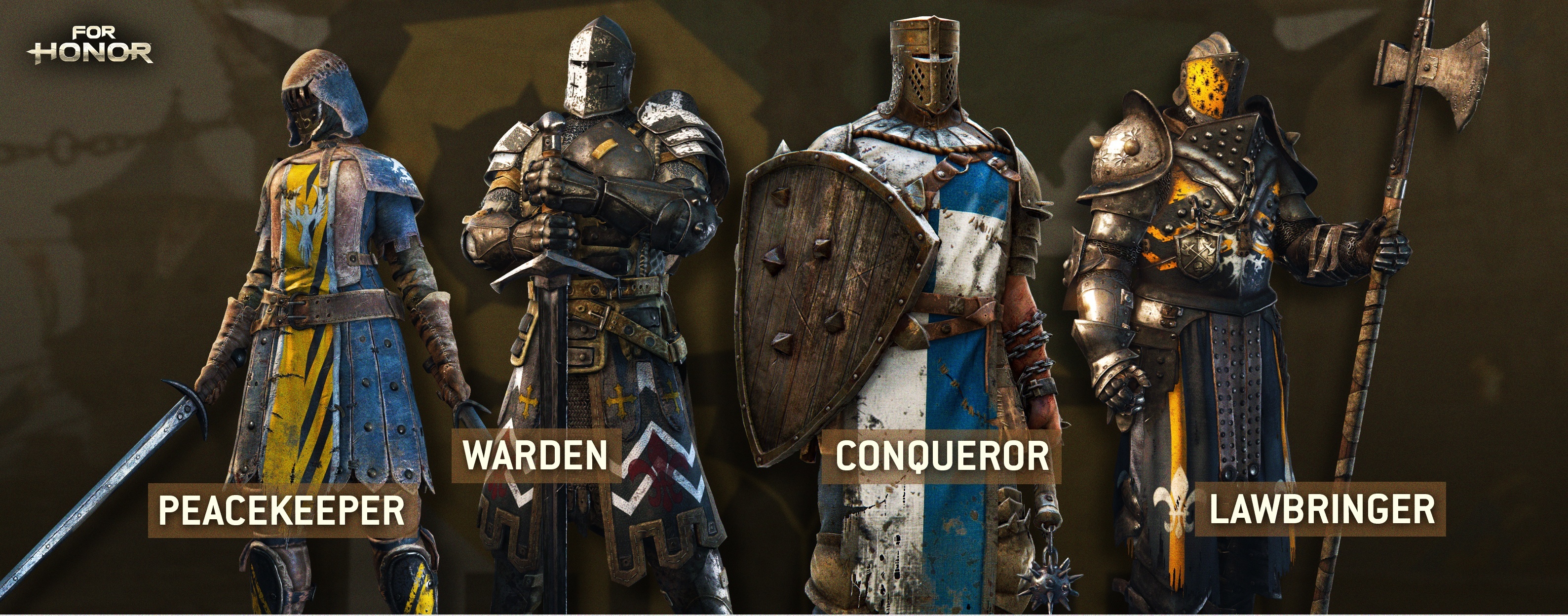 For Honor Die drei Fraktionen & Helden im Überblick