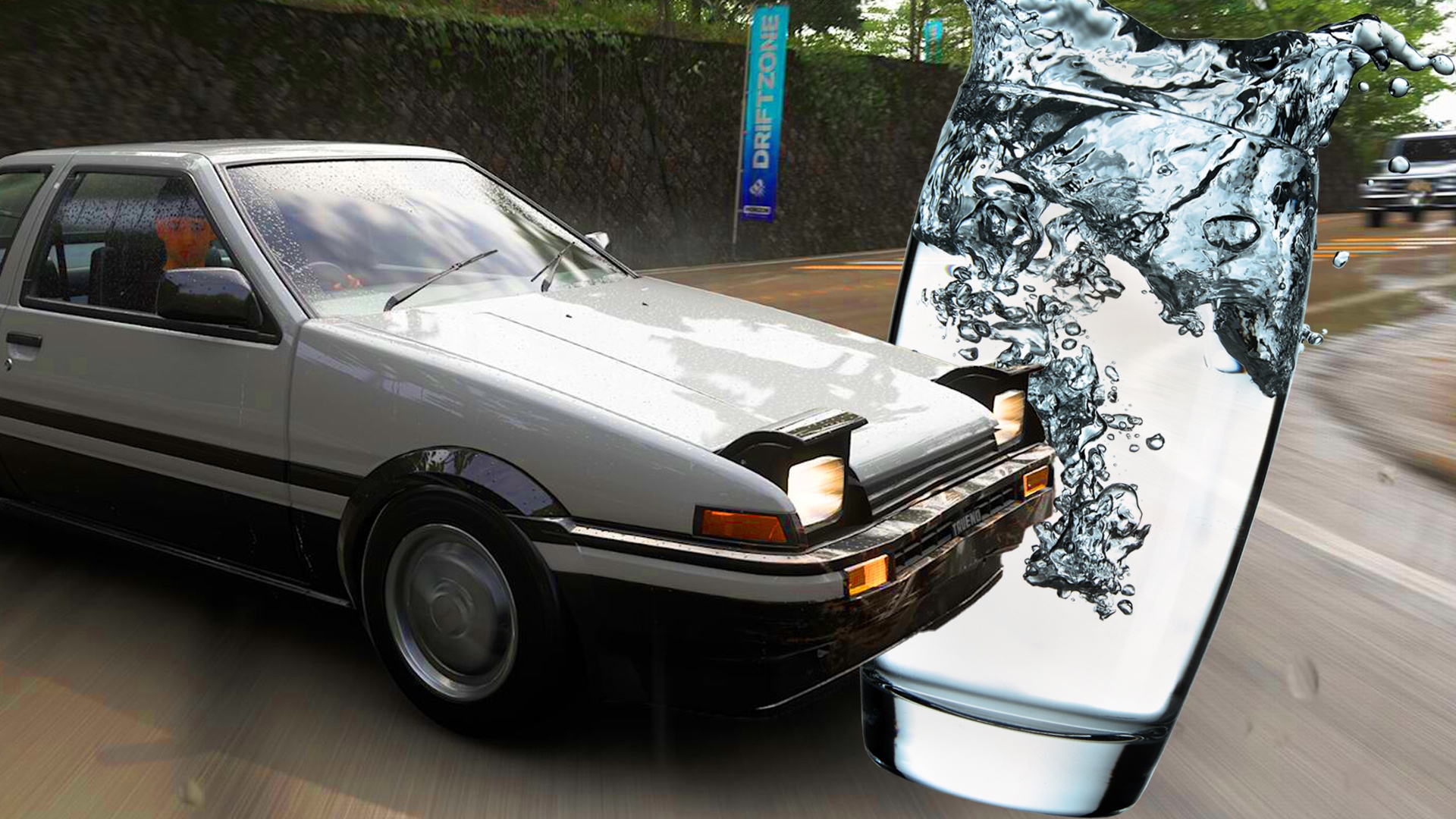 News: Forza Horizon 6 - Das beste Easter Egg des ganzen Spiels ist ein physikalisch korrekter Wasserbecher
