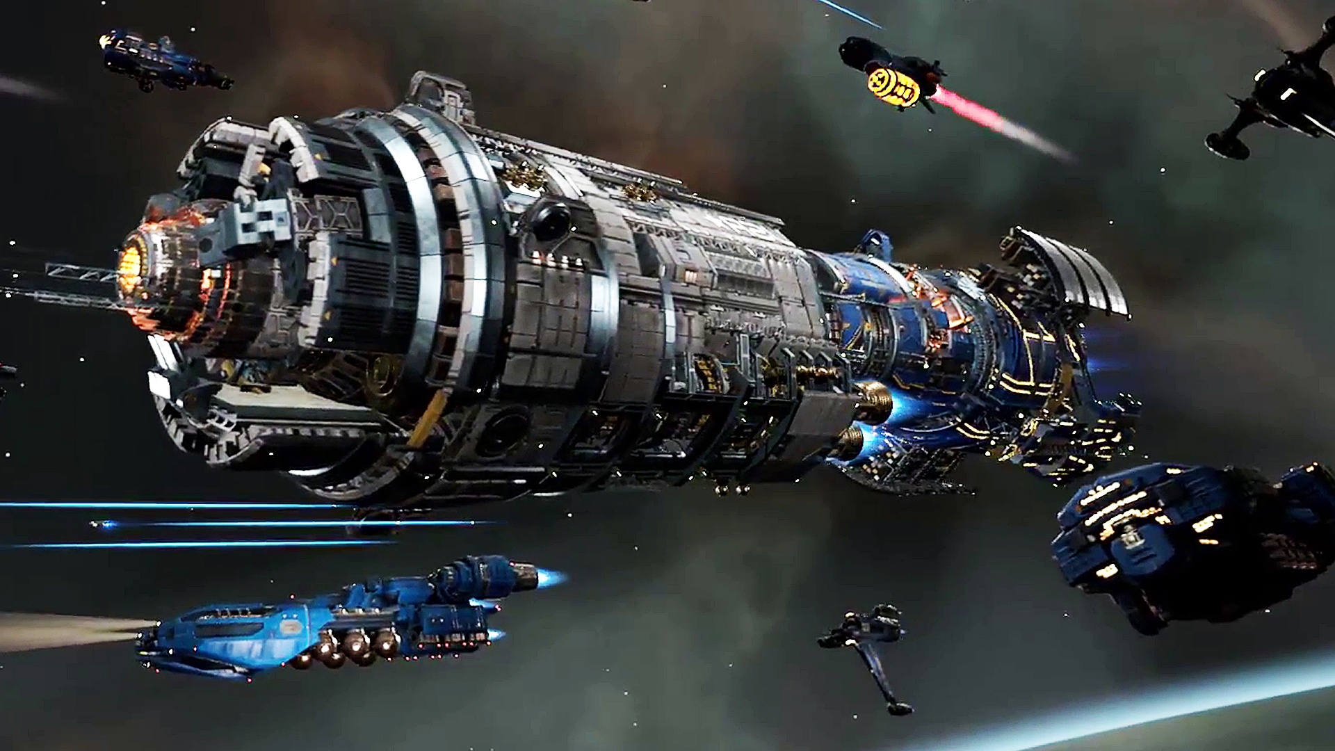 Fractured Space Trailer WeltraumSchlachtschiffspiel jetzt auf