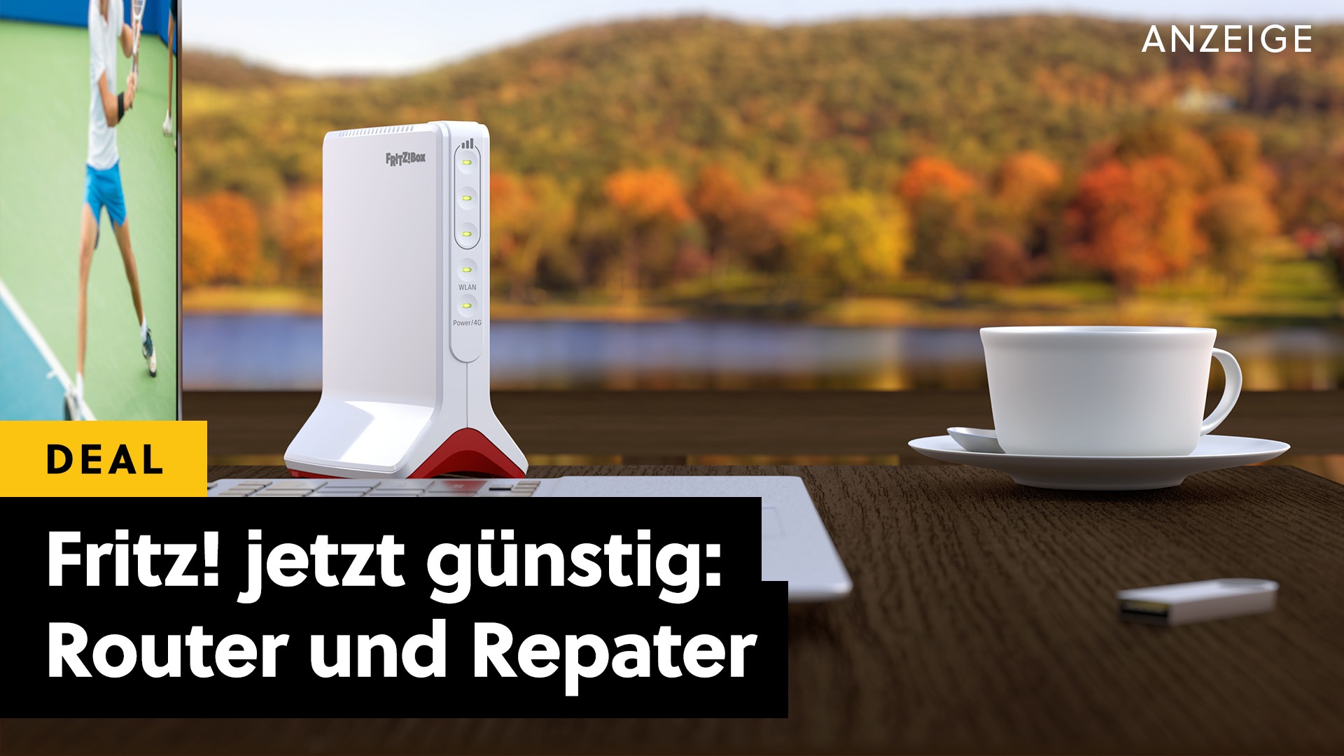 Deals: Netzwerkupgrade günstiger - Schnelleres WLAN für weniger Geld: Fritz!Box & Repeater jetzt im Angebot [Anzeige]
