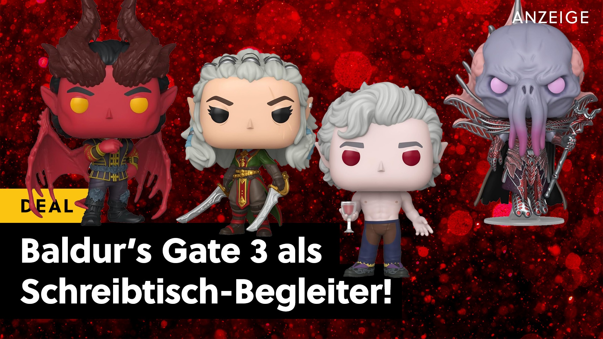 Deals: Baldurs Gate - Schnappt euch euren Lieblingsbegleiter für eueren Schreibtisch! [Anzeige]