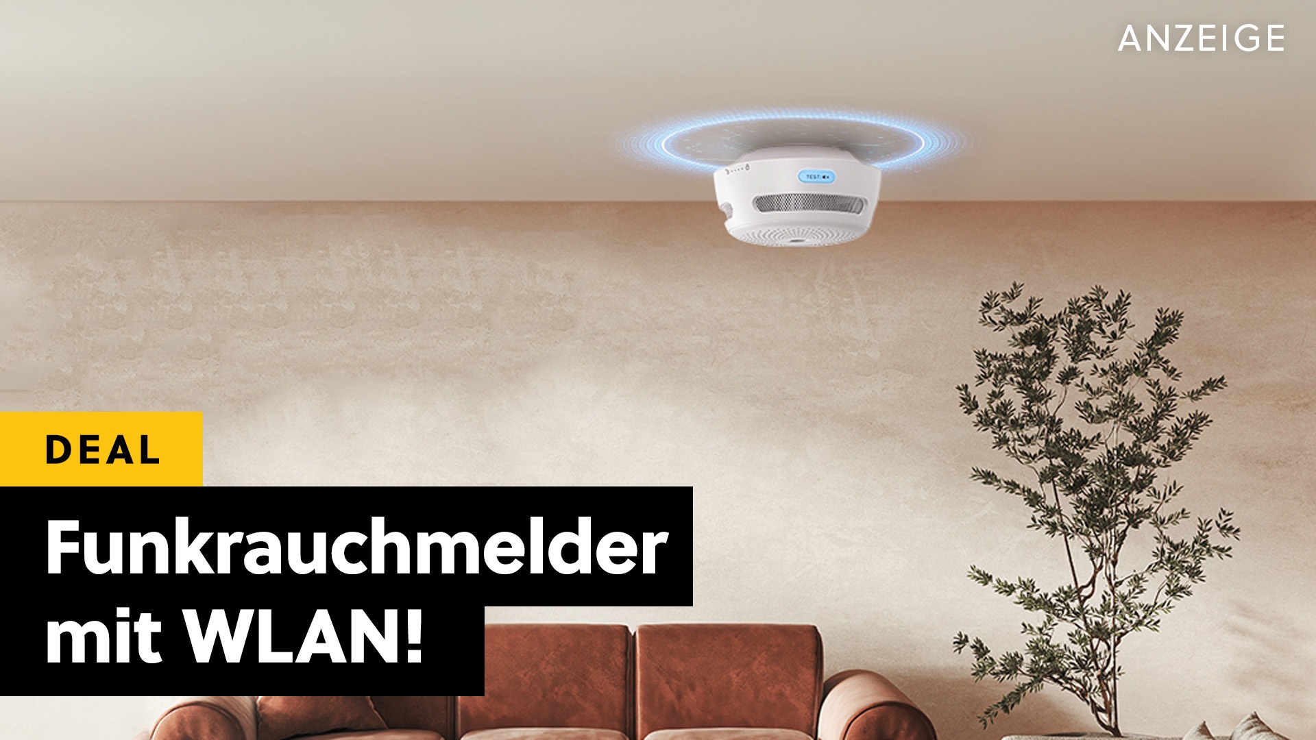 Deals: Vernetzte Sicherheit - Upgrade gegen Wohnungsbrand: Vernetzte Rauchmelder jetzt reduziert [Anzeige]