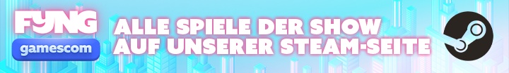 FYNG gamescom 2026 - Steam-Banner