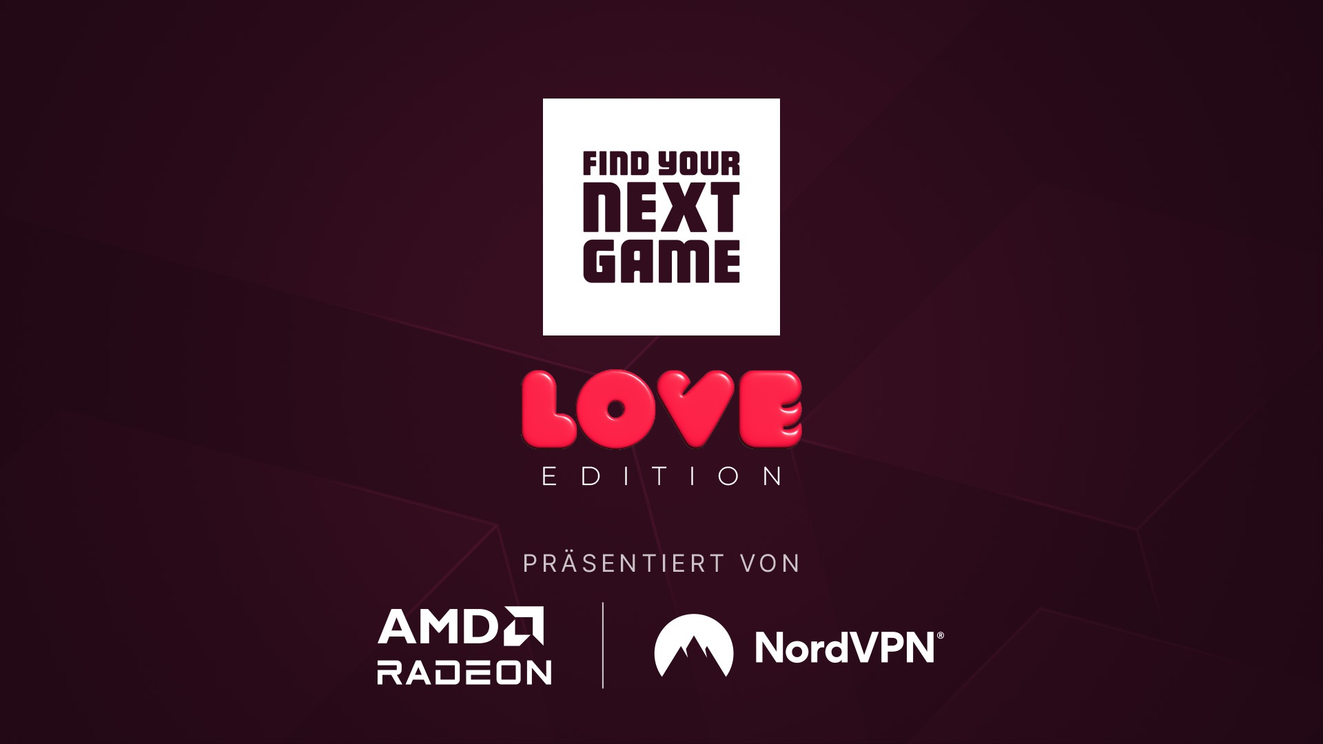 #Find Your Next Game: Love Edition – Unser großes Live-Event im Februar