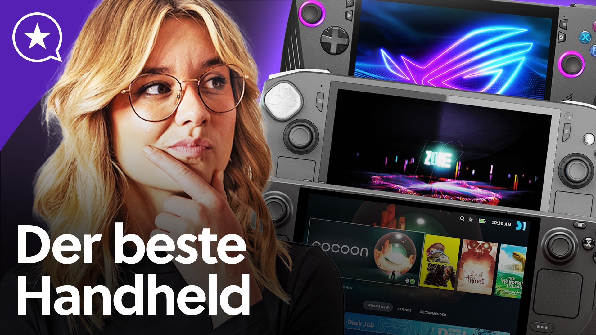 Von Switch bis Steam Deck: Ein Vergleich der wichtigsten Handhelds 2024