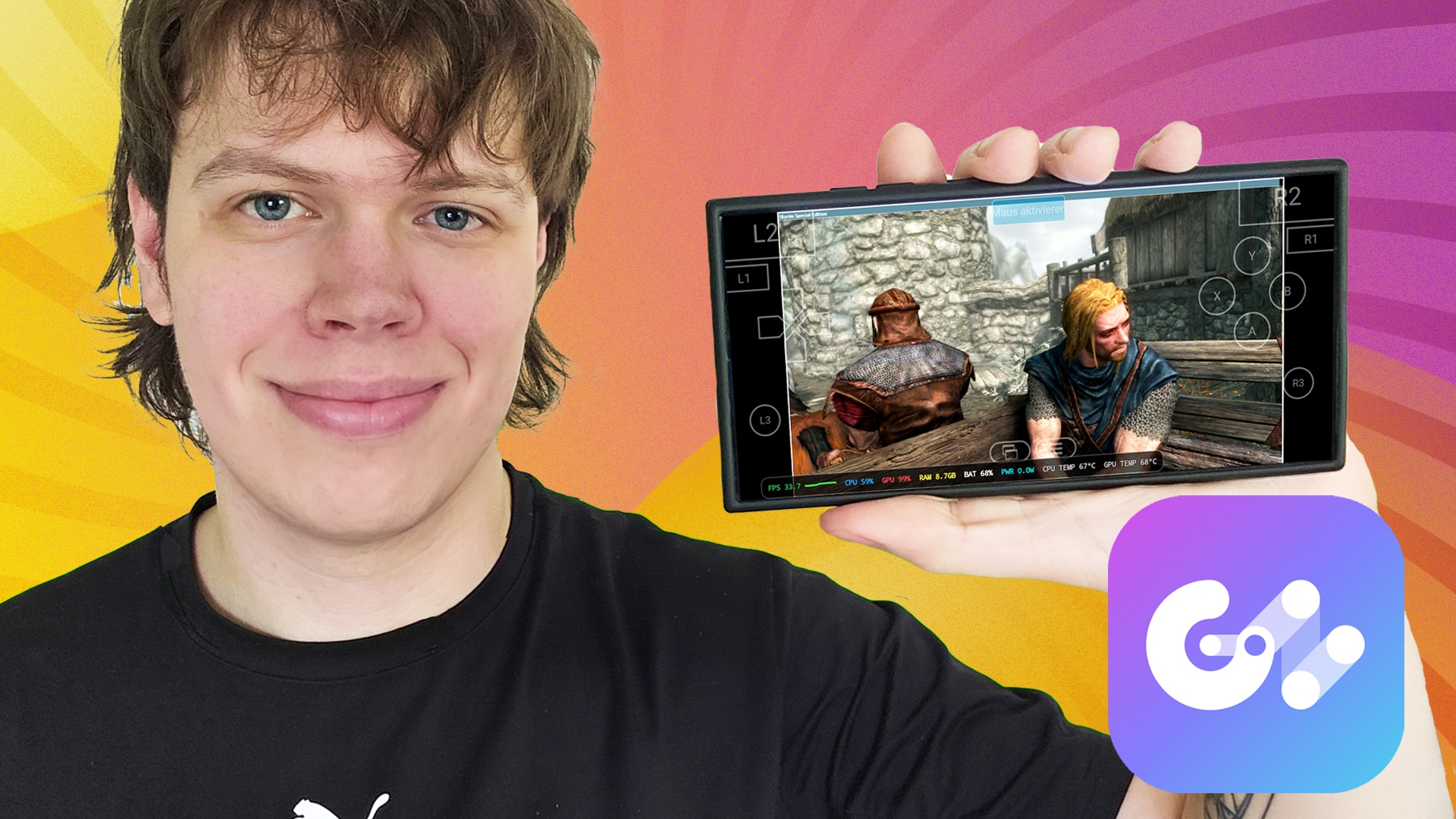Apps - Ich habe mein Handy mit einer App in eine Konsole verwandelt – und hätte nicht gedacht, dass selbst Skyrim flüssig läuft
