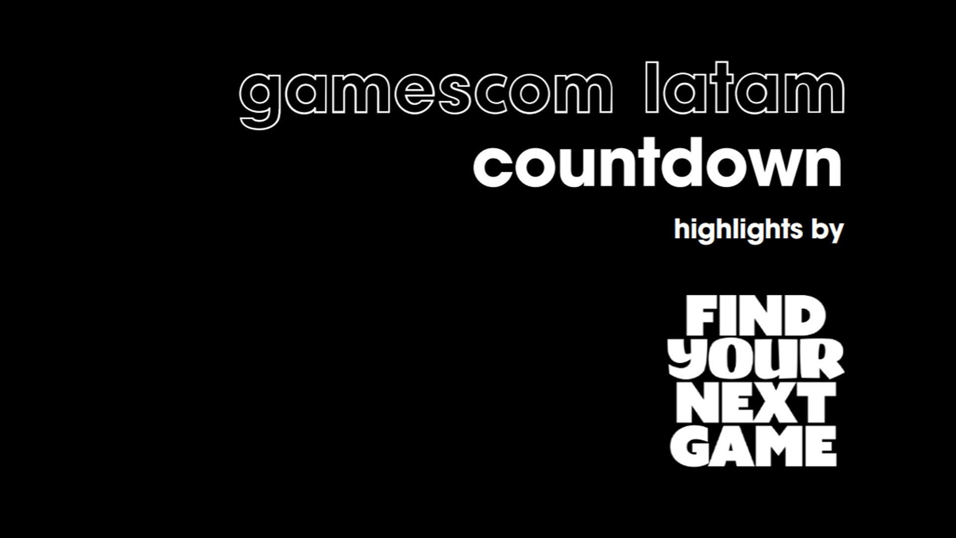 Promotion/Advertorial: gamescom latam - So seht ihr die „Countdown“-Show am 1. Mai live & alle Highlights auf FYNG!