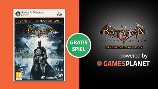 Gratis-Spiel im April: Batman: Arkham Asylum GOTY - Für 0€ nach Arkham und  in Batmans erstes großes Abenteuer