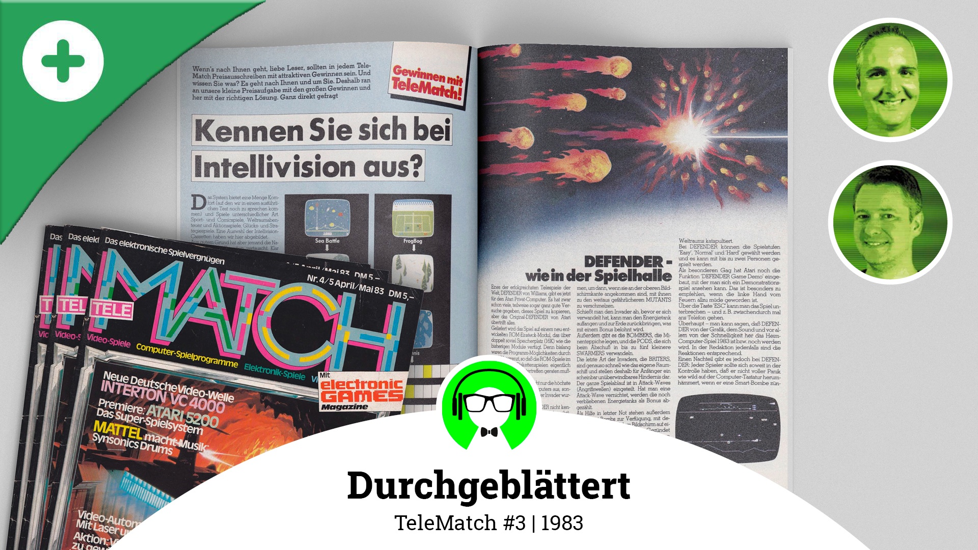 Plus - Podcast: Plus Podcast - Durchgeblättert: TeleMatch – Das erste deutsche Videospiel-Magazin