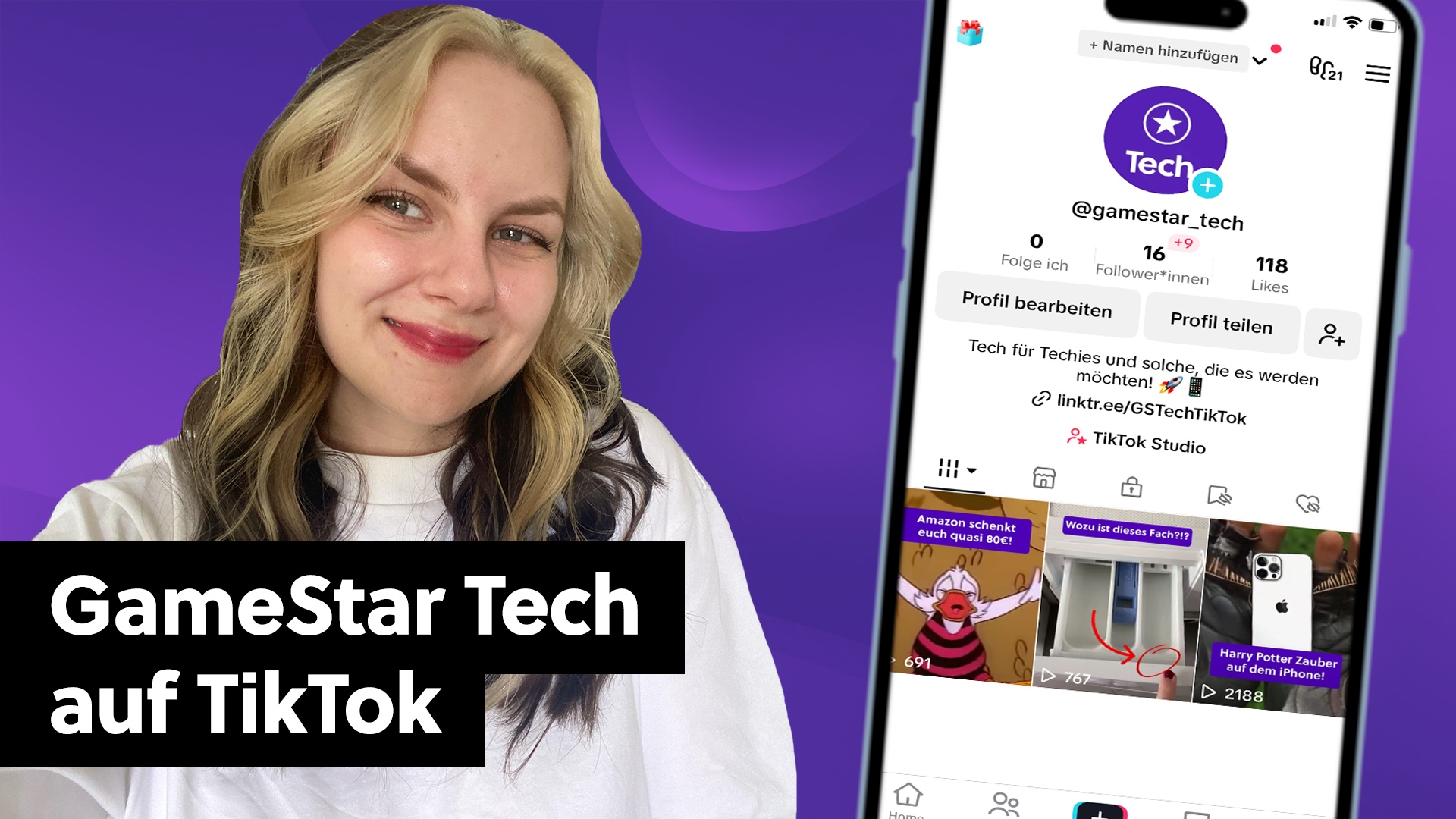 GameStar Tech jetzt auf TikTok: Entdecke die heißesten Tech-Trends und Gadgets in kurzen Videos!