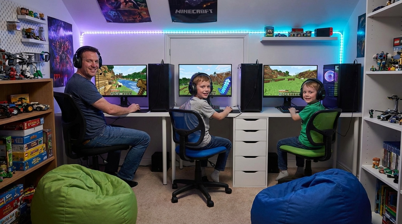 News: Community - Ein Vater verzweifelt mit seinen Söhnen an zu vielen guten Koop-Spielen - und bekommt den perfekten Ratschlag