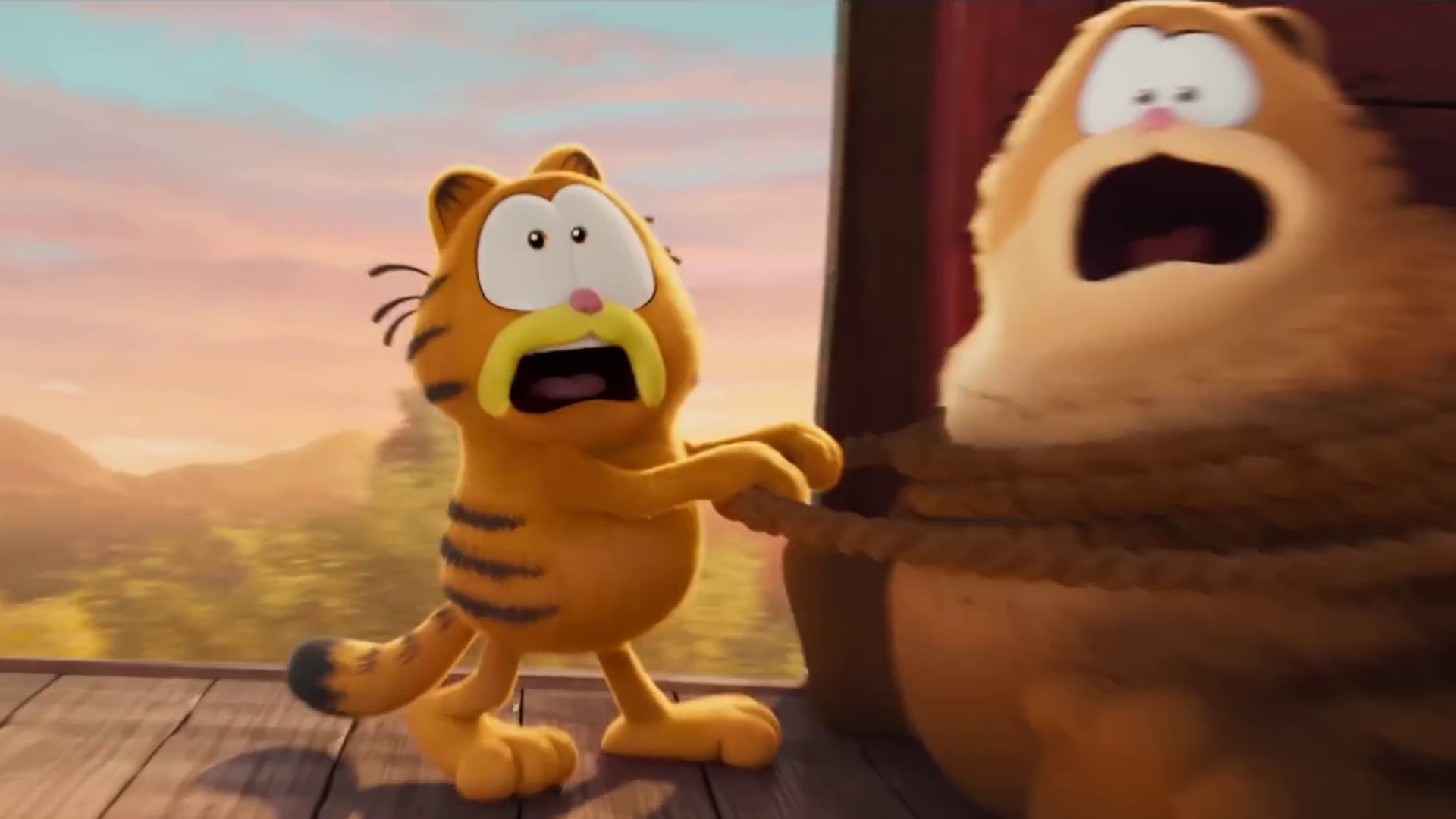 Garfield ist im neuen Trailer zu seiner Kino-Rückkehr so fett und faul ...