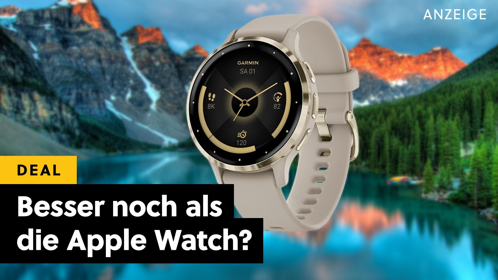 Die wohl schönste Smartwatch auf dem Markt ist eine echte Apple Watch-Alternative - und jetzt günstig wie noch nie!