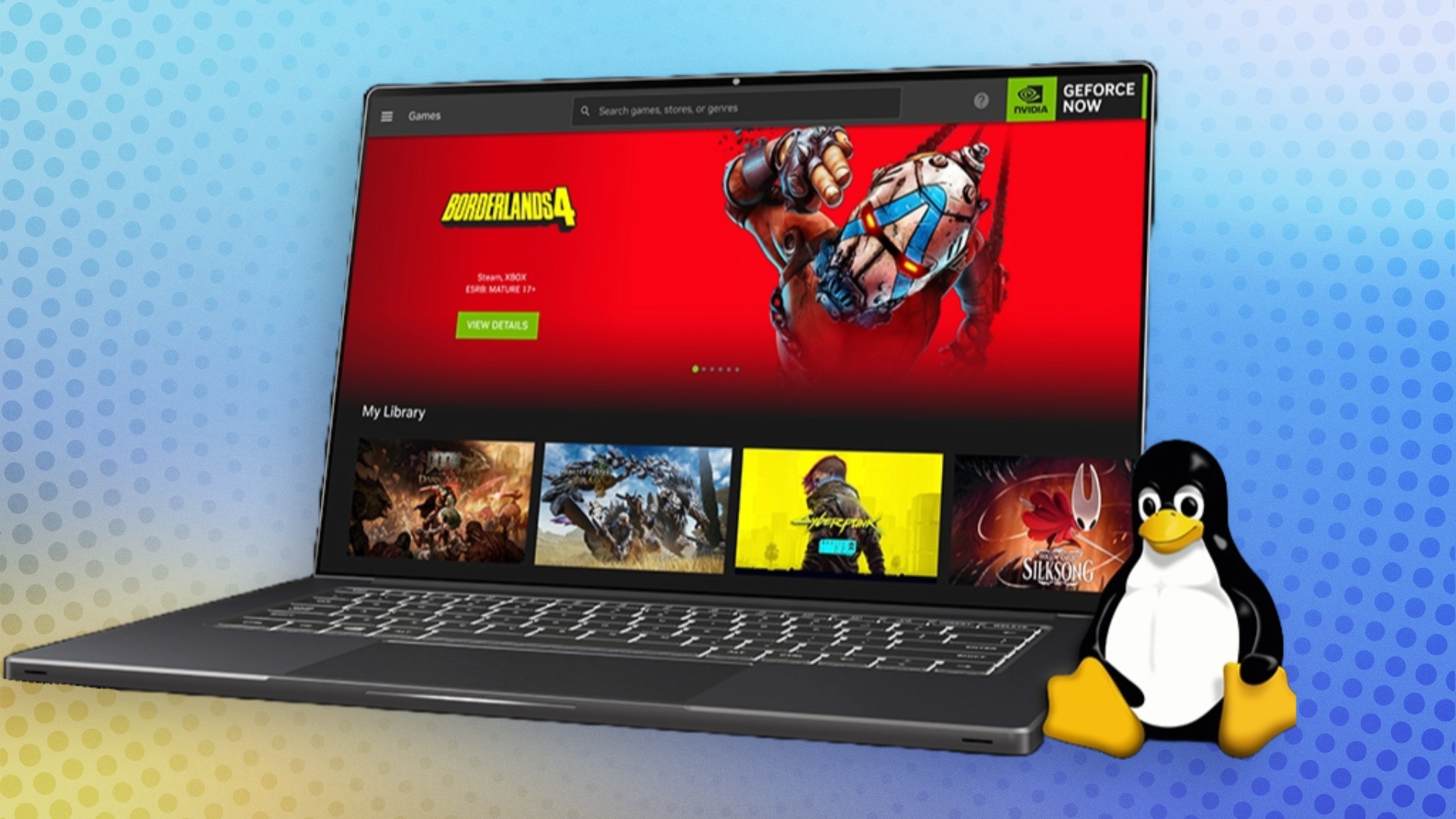 News: Cloud-Dienst - Der nächste wichtige Schritt für Spieler, die auf Windows verzichten wollen? Nvidia bringt Beta von Geforce Now für Linux