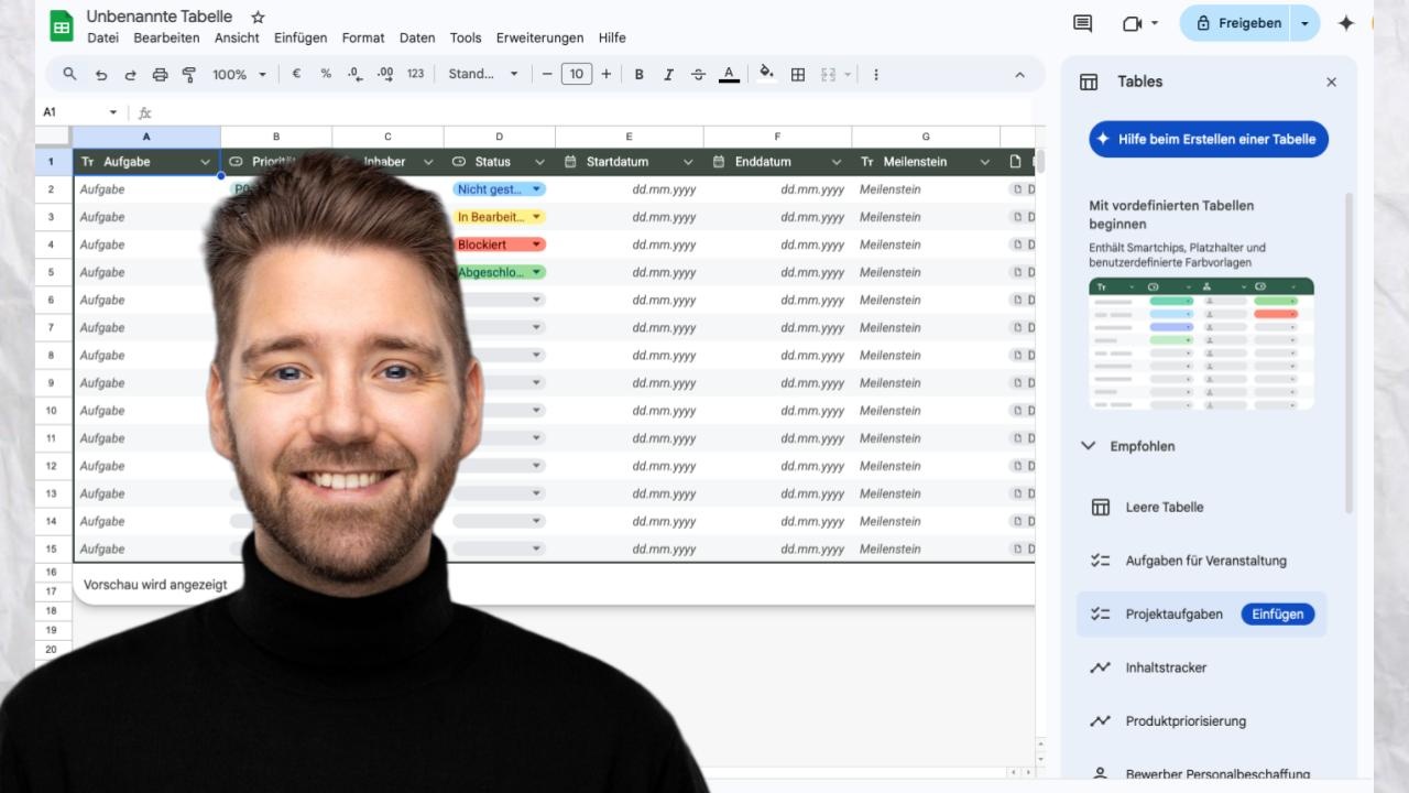 Special: Gemini für Google Sheets - So nutze ich Gemini für Google Sheets