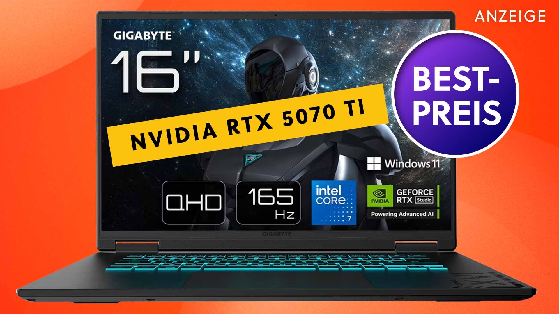 Deals: NVIDIA RTX 5070 Ti - Fair bepreister Gaming-Laptop historisch günstig bei MediaMarkt! [Anzeige]