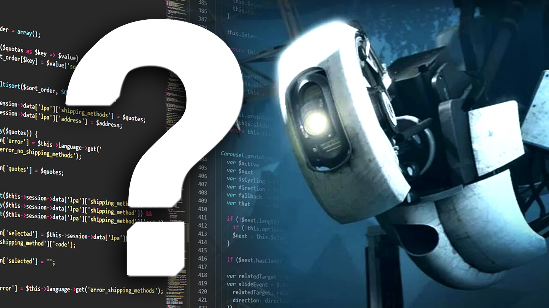 News: Portal - »Ich kam nicht mal durch das erste Level« - Ausgerechnet für GLaDOS ist Technik ein Buch mit sieben Siegeln