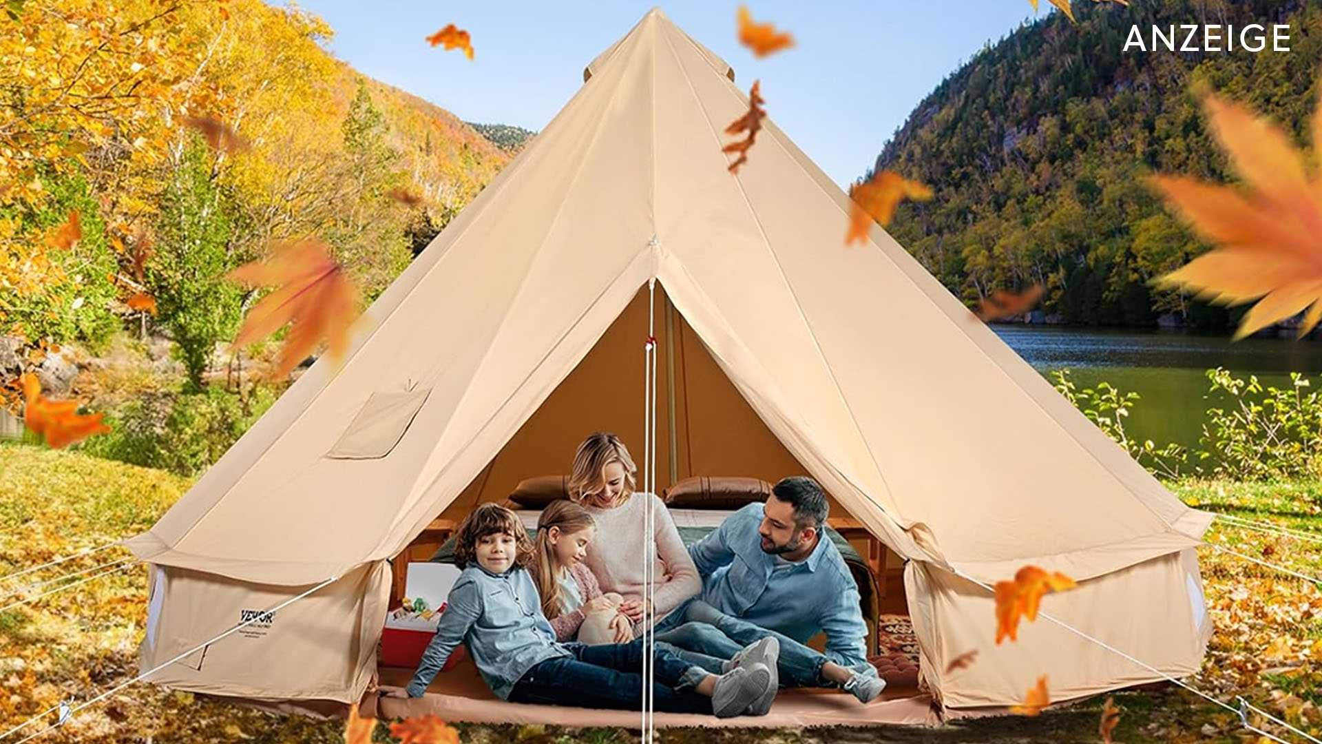 Deals: Festival-Luxus - Das ist kein Zelt mehr – das ist ein kleines Ferienhaus aus Stoff [Anzeige]