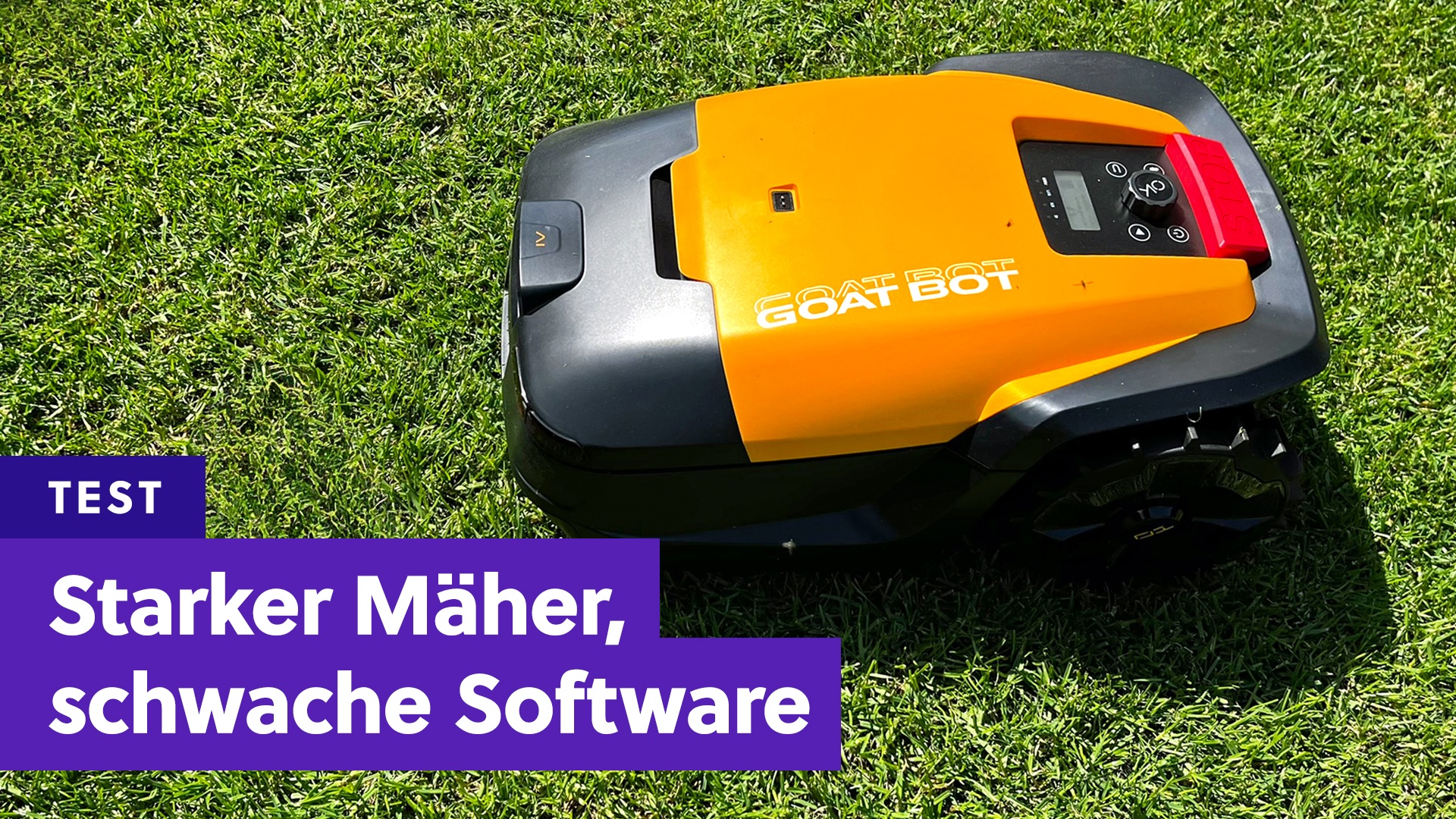 Einer der teuersten Mähroboter, den ich je getestet habe, scheitert im Test viel zu schnell an sich selbst