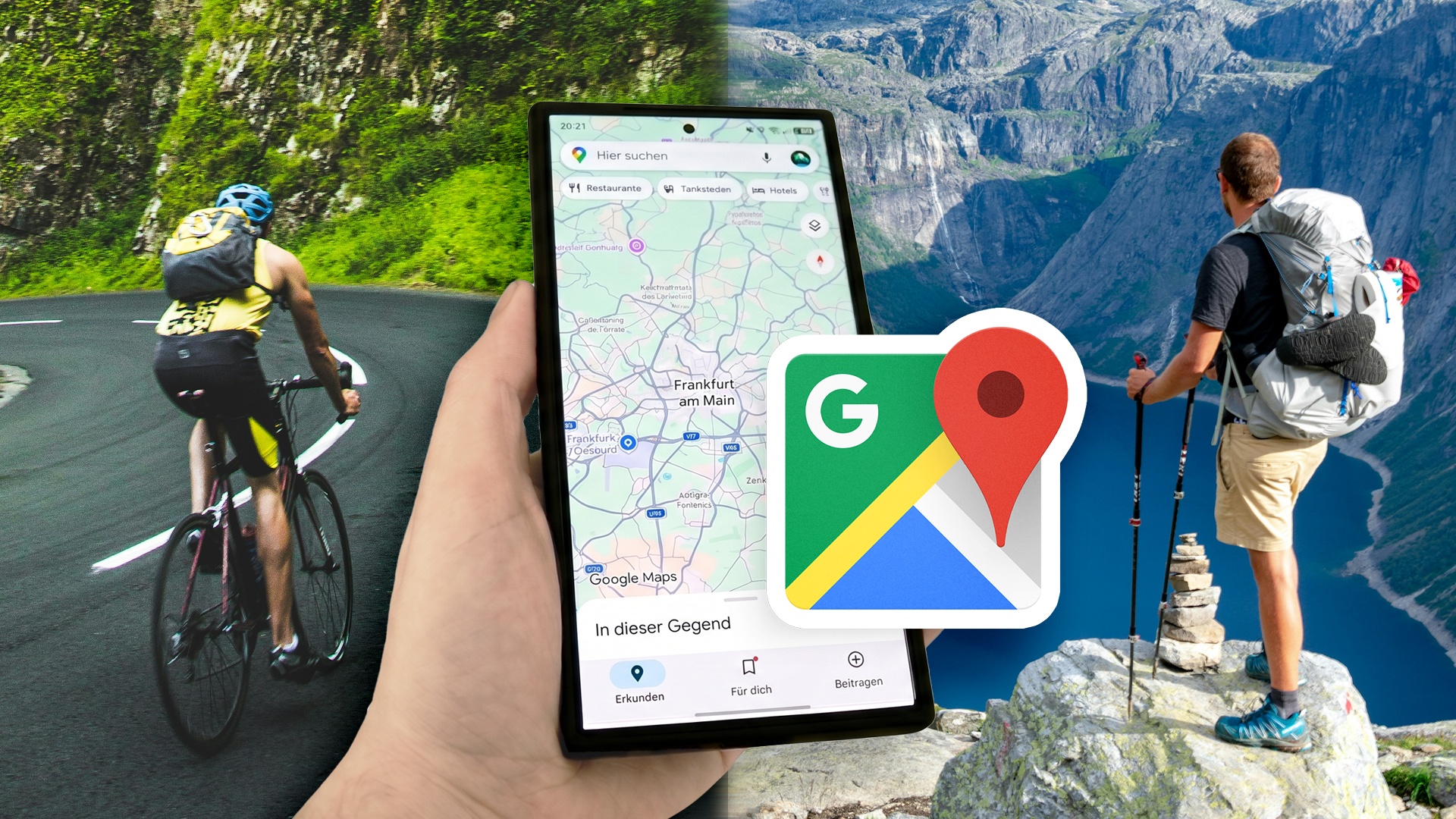 Special: Apps - Wandern, Radfahren und Navigieren: Diese Apps setzen da an, wo Google Maps seine Grenzen hat