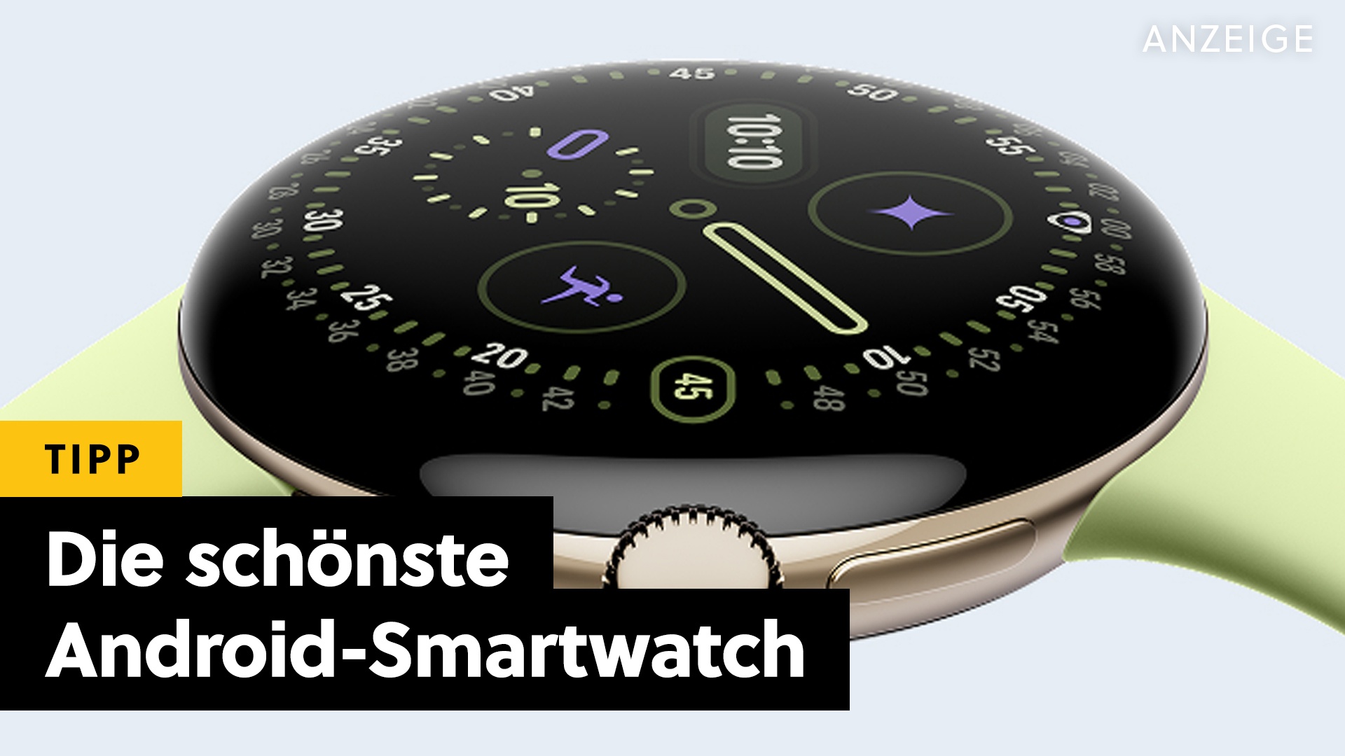Apple-Alternative - Die schönste Android-Smartwatch ist jetzt supergünstig! [Anzeige]