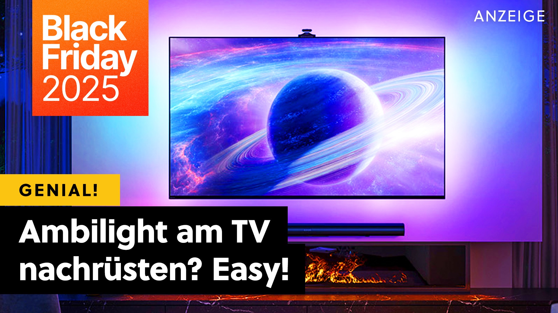 Deals: Ambilight nachrüsten - Ich hab's gemacht, ist super einfach - der größte Vorteil ist aber ein anderer! [Anzeige]