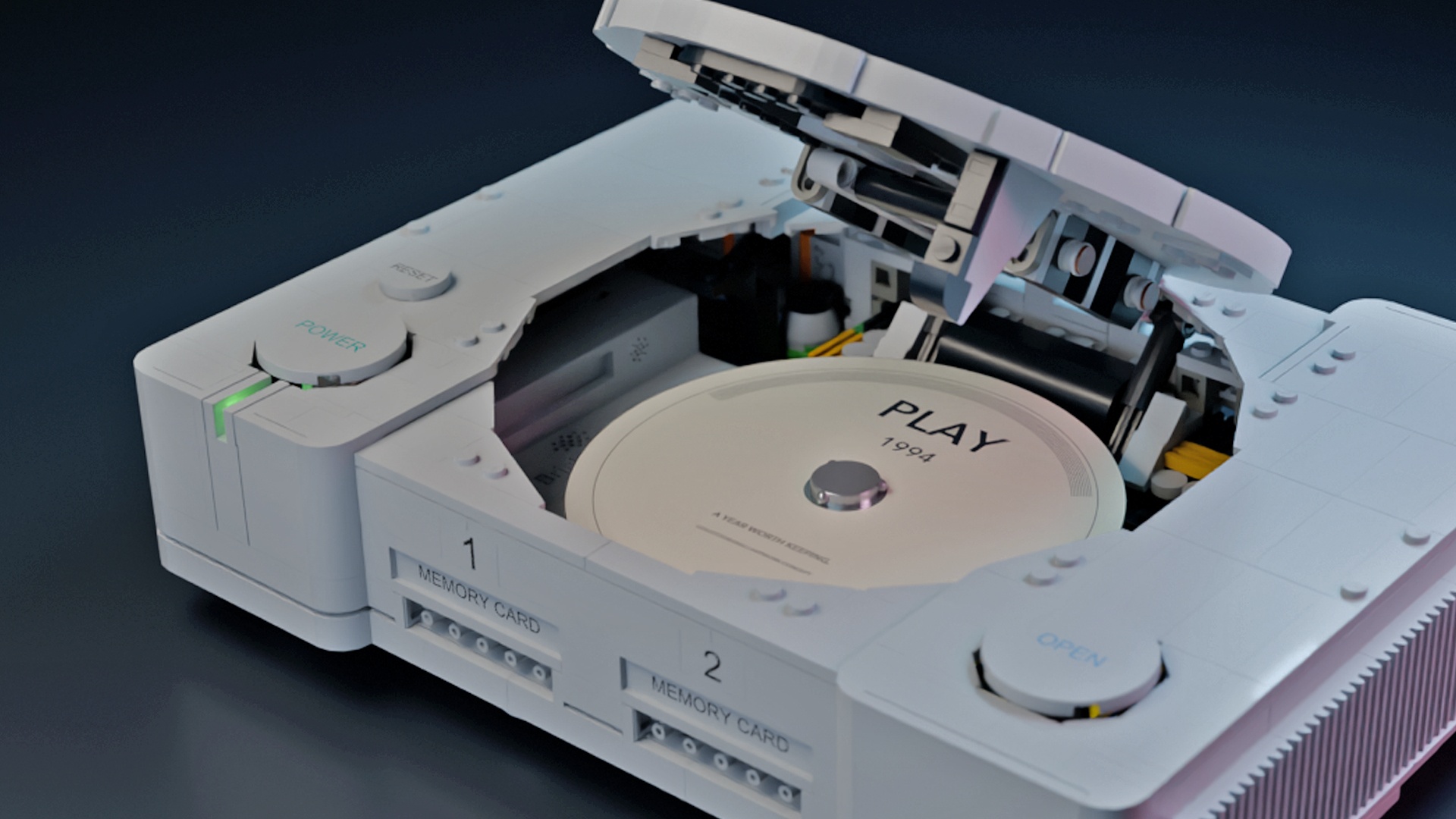 Lego-PlayStation - Aus dem neuen Klemmbaustein-Set wird eine funktionierende Konsole, die PS-One-Spiele abspielen kann