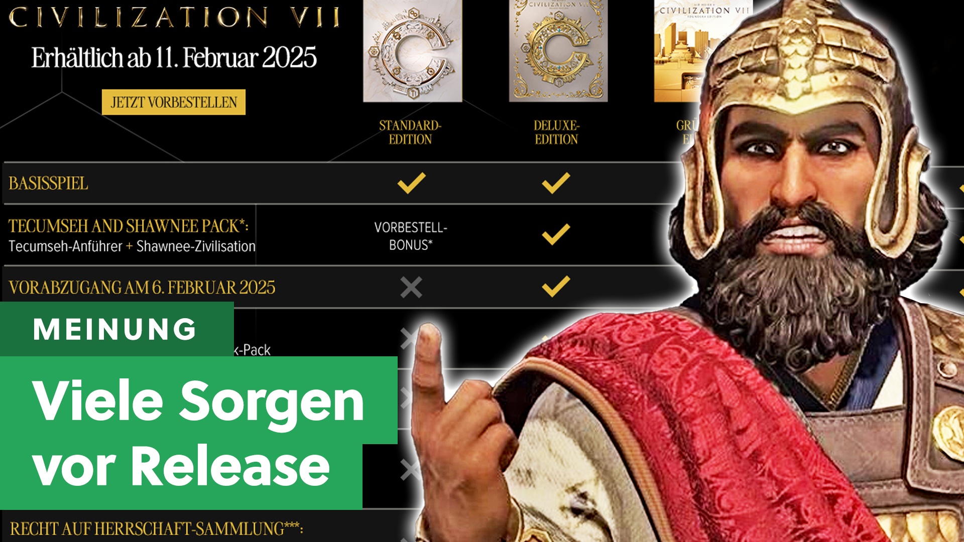 Plus - Strategiespiel in der Kritik: Bei Civilization 7 habe ich ein ganz mulmiges Gefühl