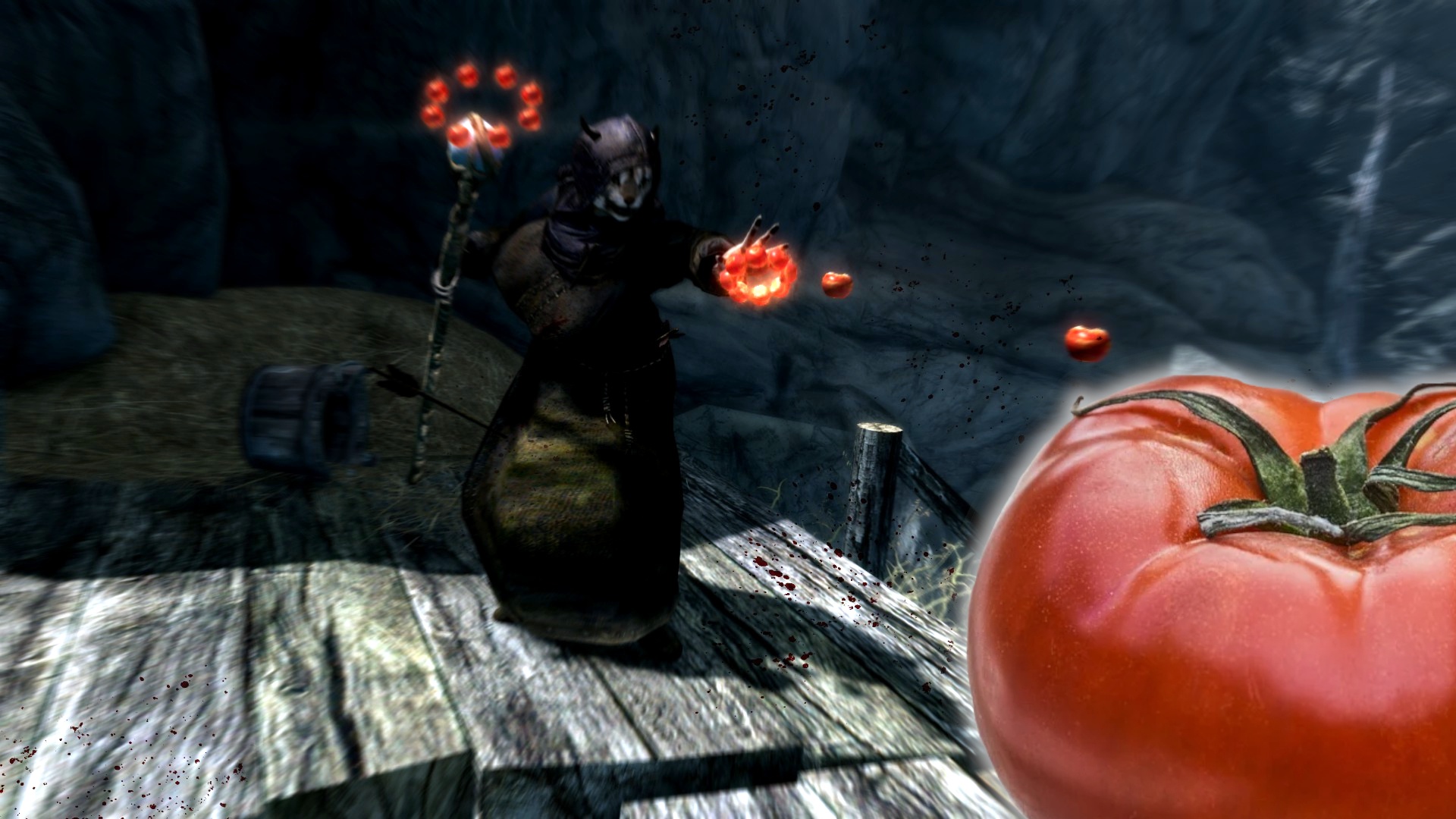 How a tomato mod turns Skyrim upside down