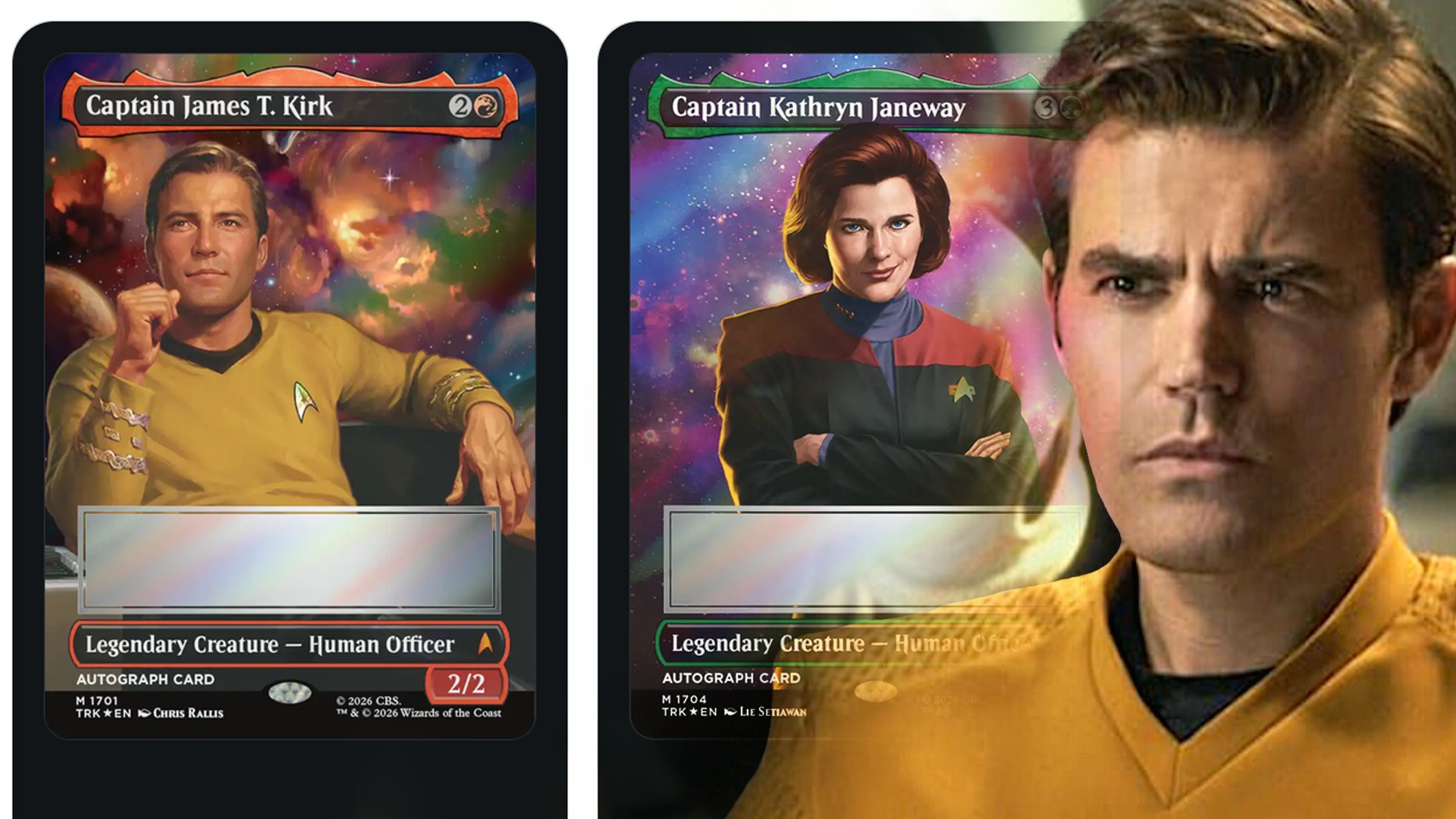 News: Magic: The Gathering - Die seltensten Karten im Star-Trek-Set machen sogar Trekkies den Mund wässrig, die mit dem Kartenspiel nichts am Hut haben