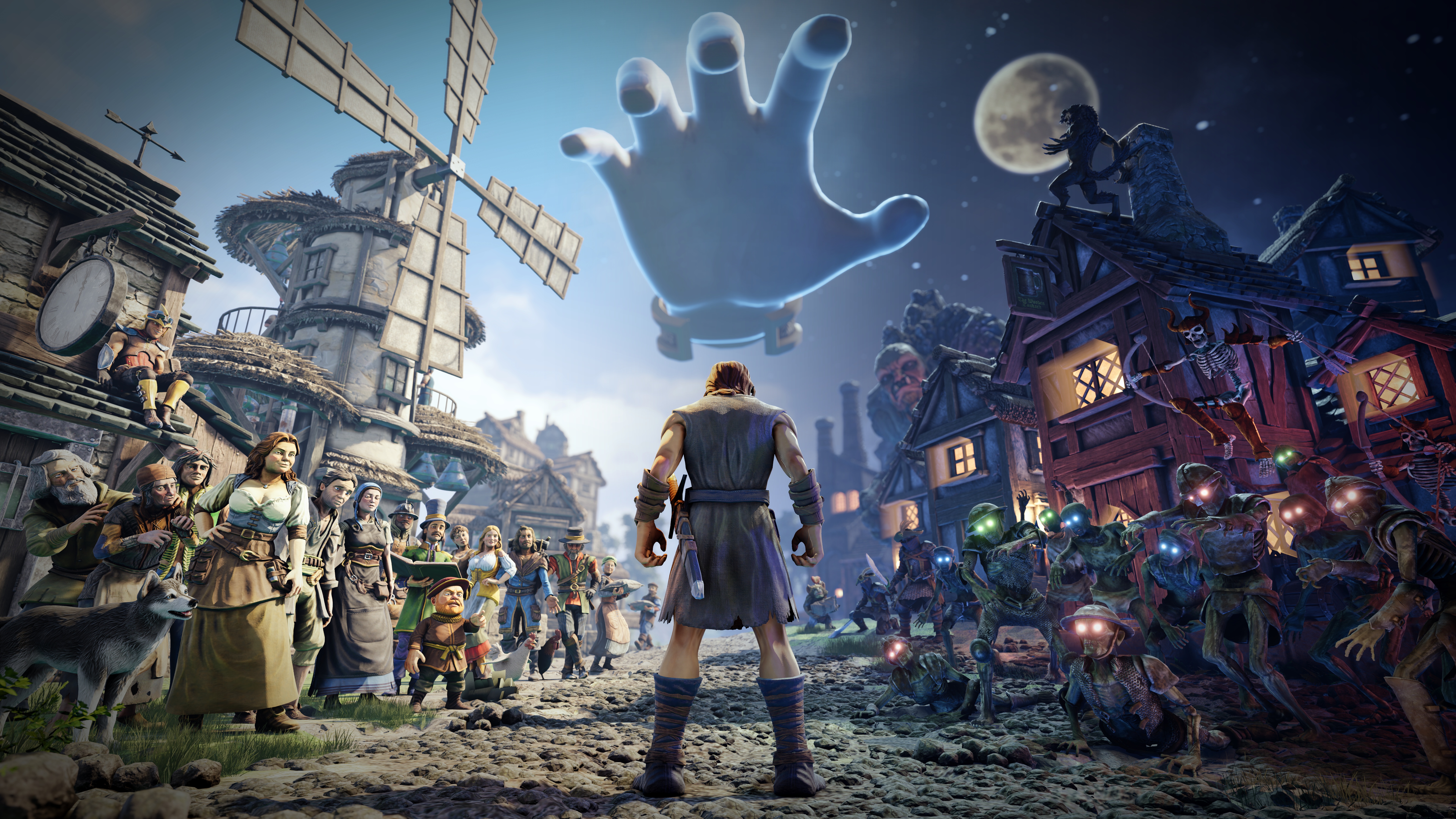 Video: Masters of Albion: Nächtlicher Angriff auf unser Götterspiel-Dorf