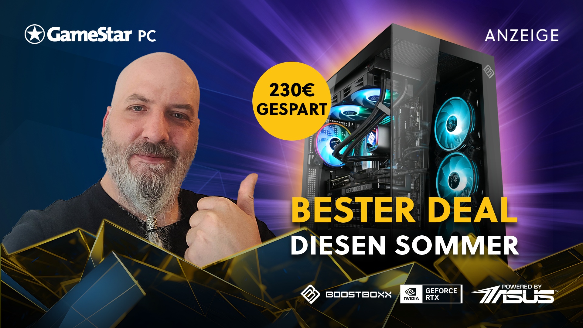 Unser bester PC-Deal diesen Sommer: 230€ gespart und WQHD-Gaming auf Geizhals-Niveau