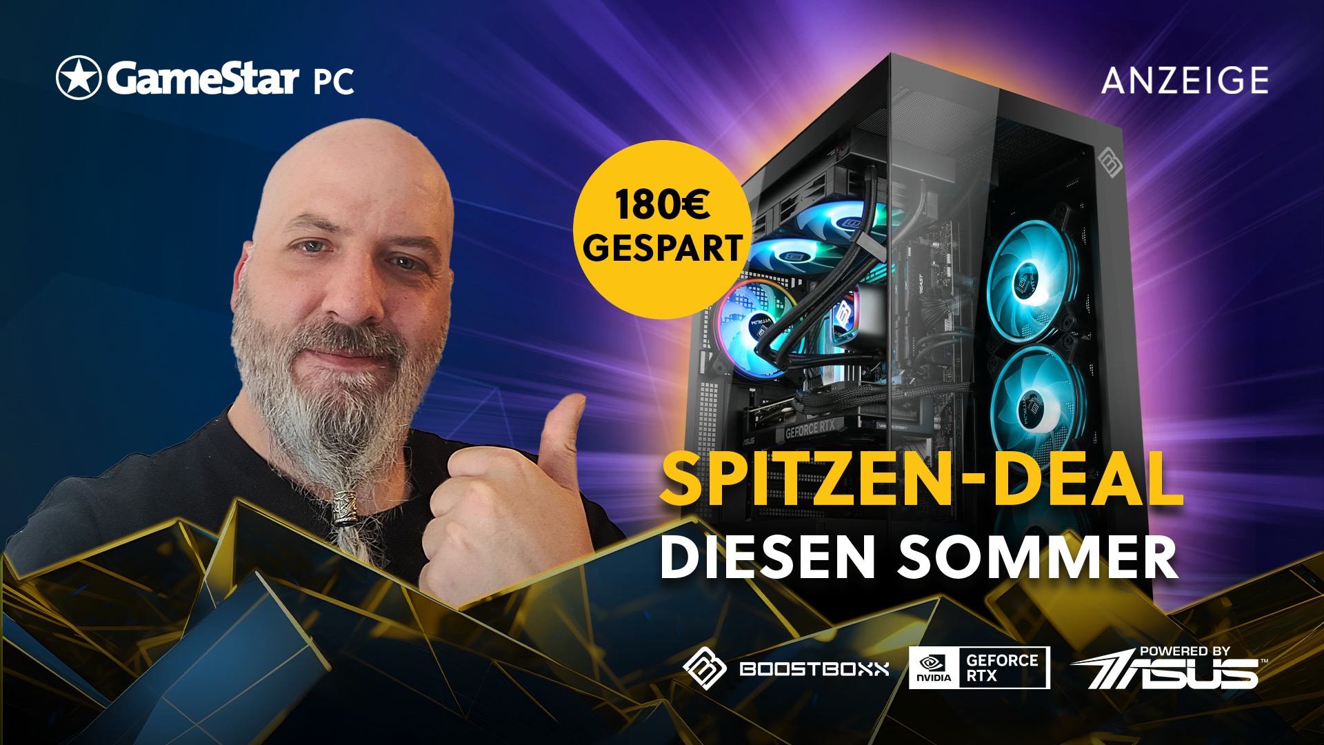 Unser bester PC-Deal diesen Sommer: 180€ gespart und 4K-Gaming auf Geizhals-Niveau