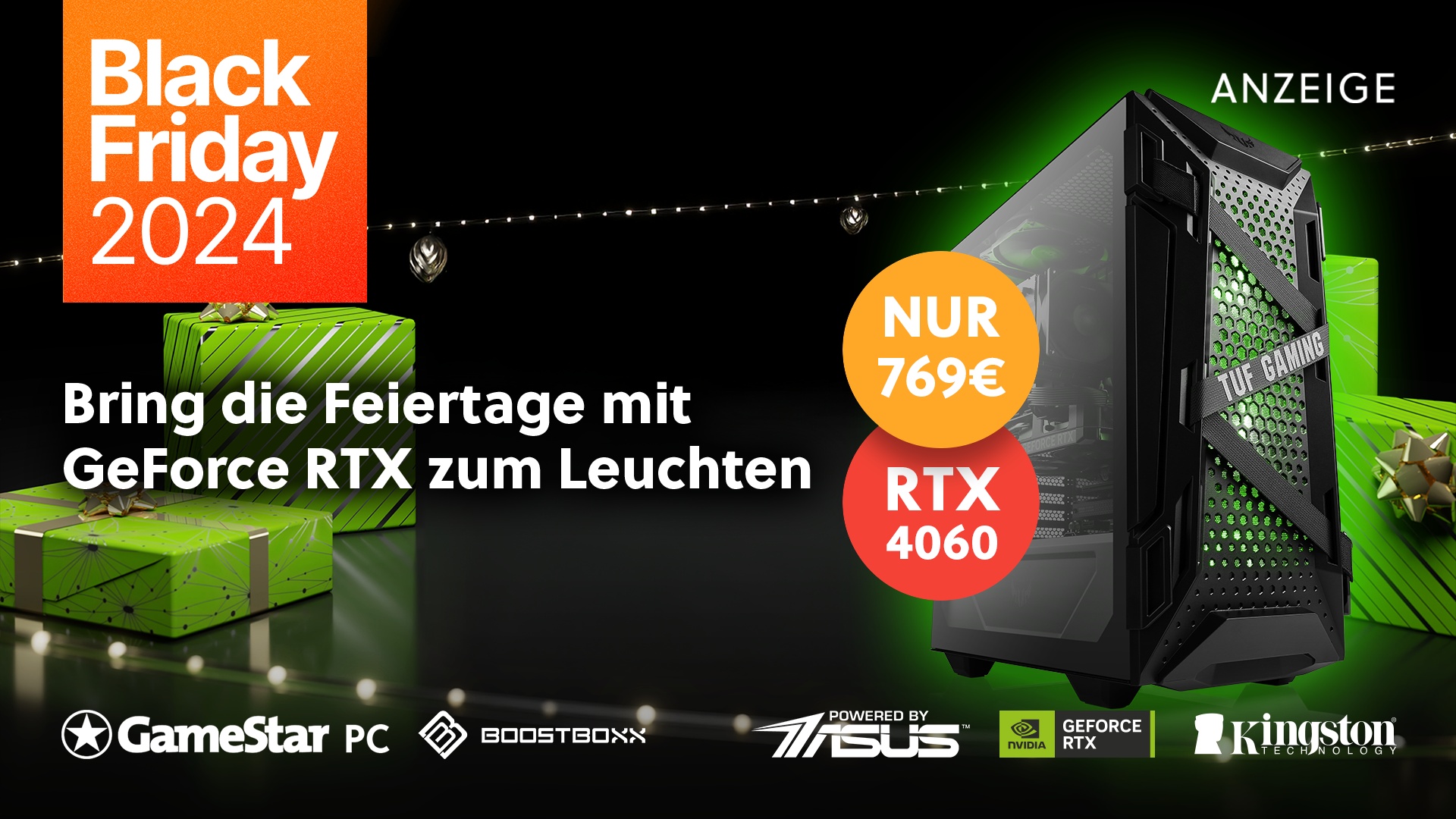 Pour le Black Friday, vous pouvez obtenir ce PC de jeu au rapport qualité