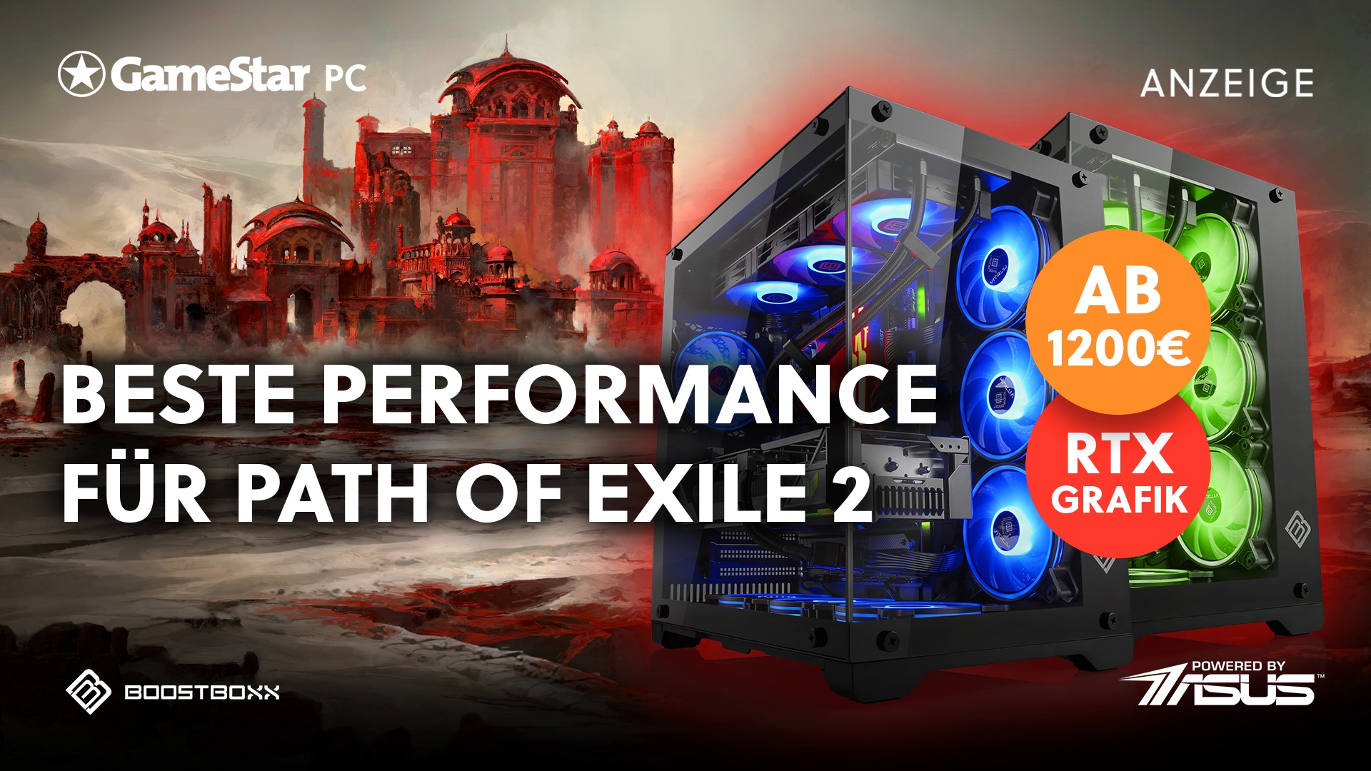 Mit diesen drei Gaming-PCs startet ihr perfekt in Path of Exile 2 - Jetzt optimale Performance-Power sichern