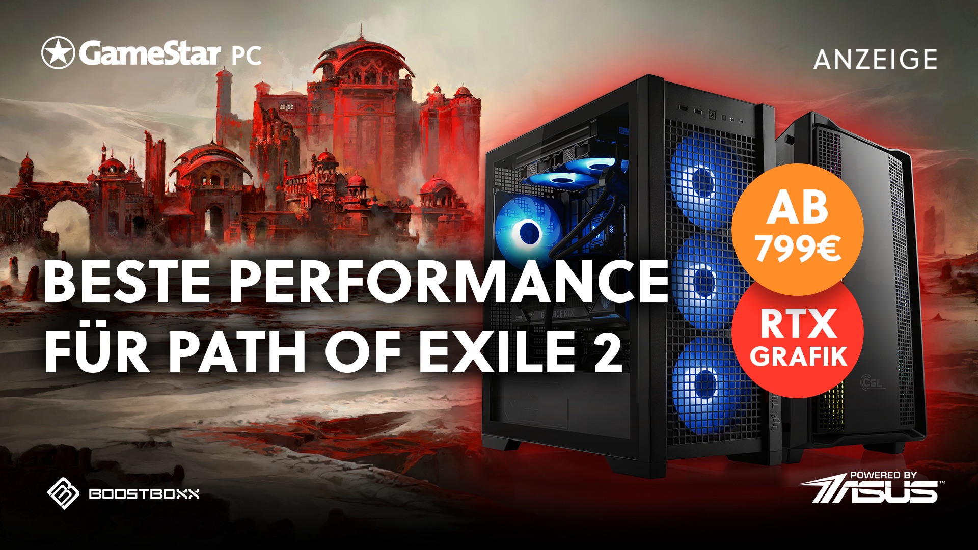 Mit diesen Gaming-PCs startet ihr perfekt in Path of Exile 2 - Sichert euch jetzt noch das limitierte Angebot