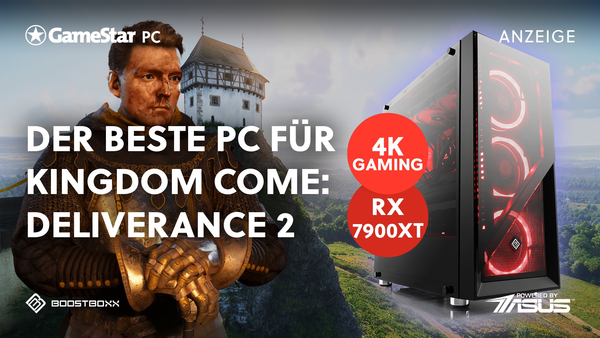 Das ist der perfekte High-End-Gaming-PC für Kingdome Come: Deliverance 2 - So erlebt ihr das Rollenspiel in 4K für unter 2000€