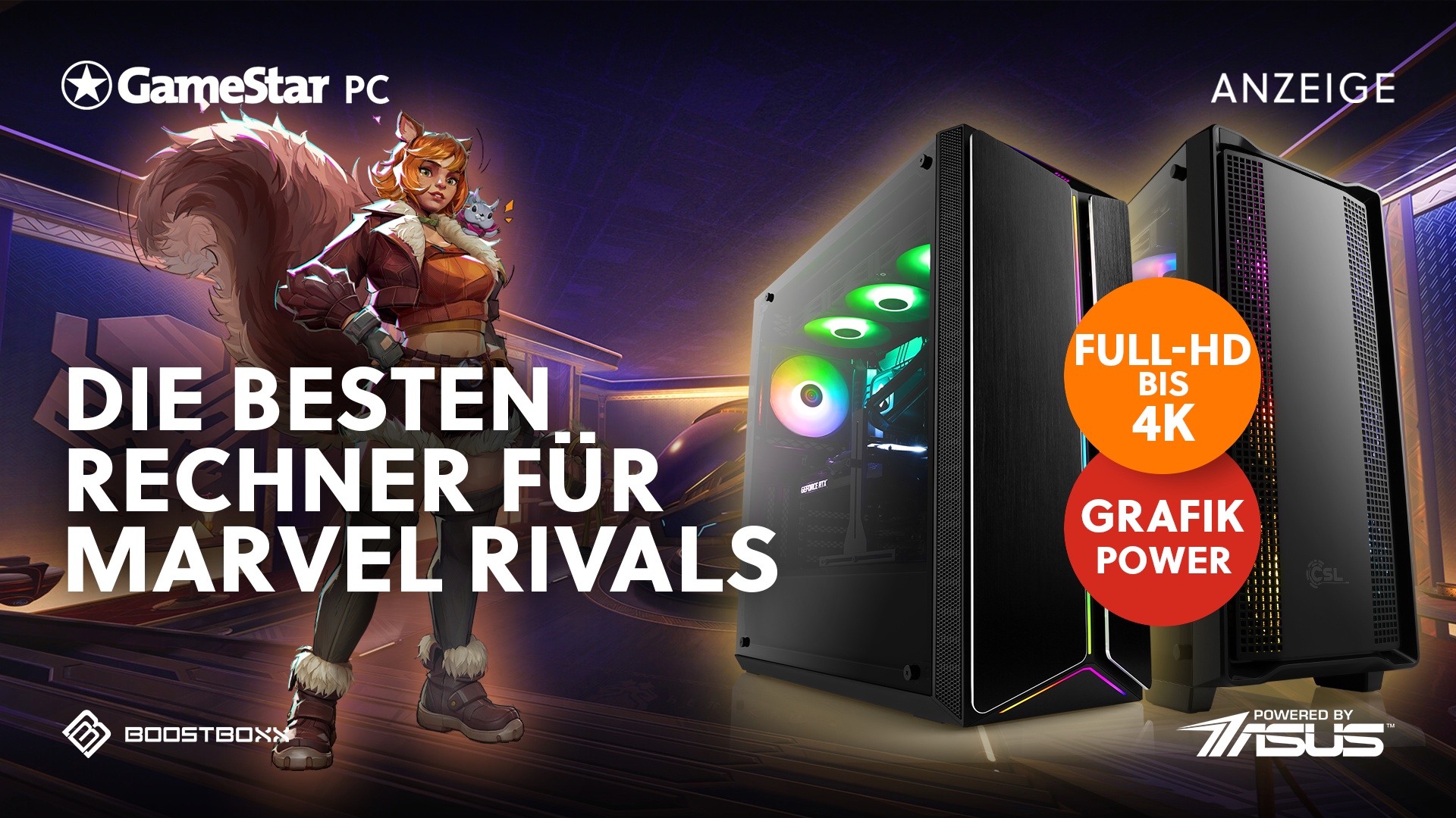 Diese drei Gaming-PCs sind perfekt für jede Preisklasse - So läuft Marvel Rivals komplett flüssig!