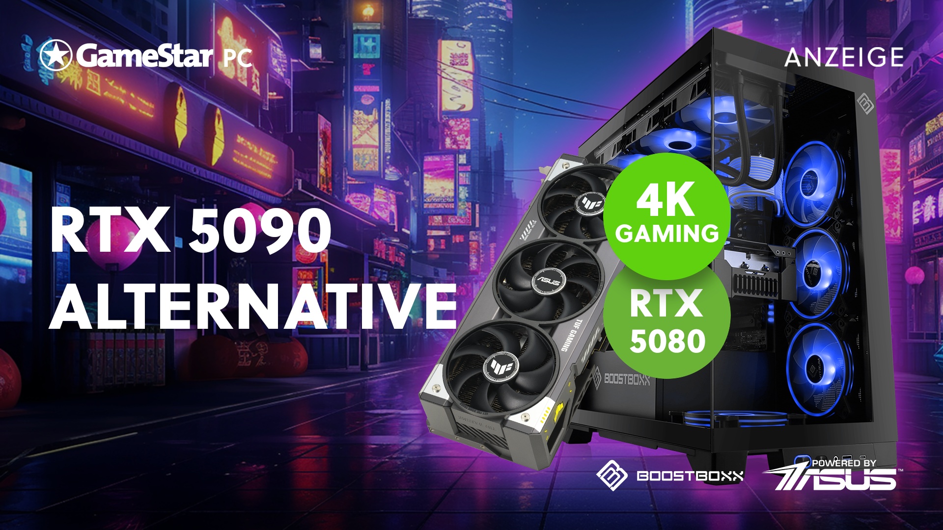 Deals: Auf Lager - Mit dieser RTX 5090 Alternative habt ihr massive 4K Power im Gaming-PC[Anzeige]