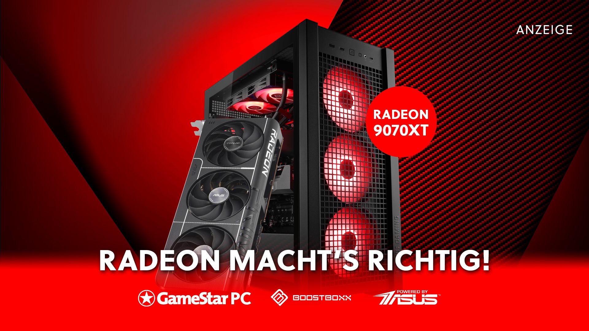 AMD macht Gaming-PCs wieder geil! Mit viel Power, dickem Grafikspeicher und fairem Preis macht Aufrüsten wieder Freude!