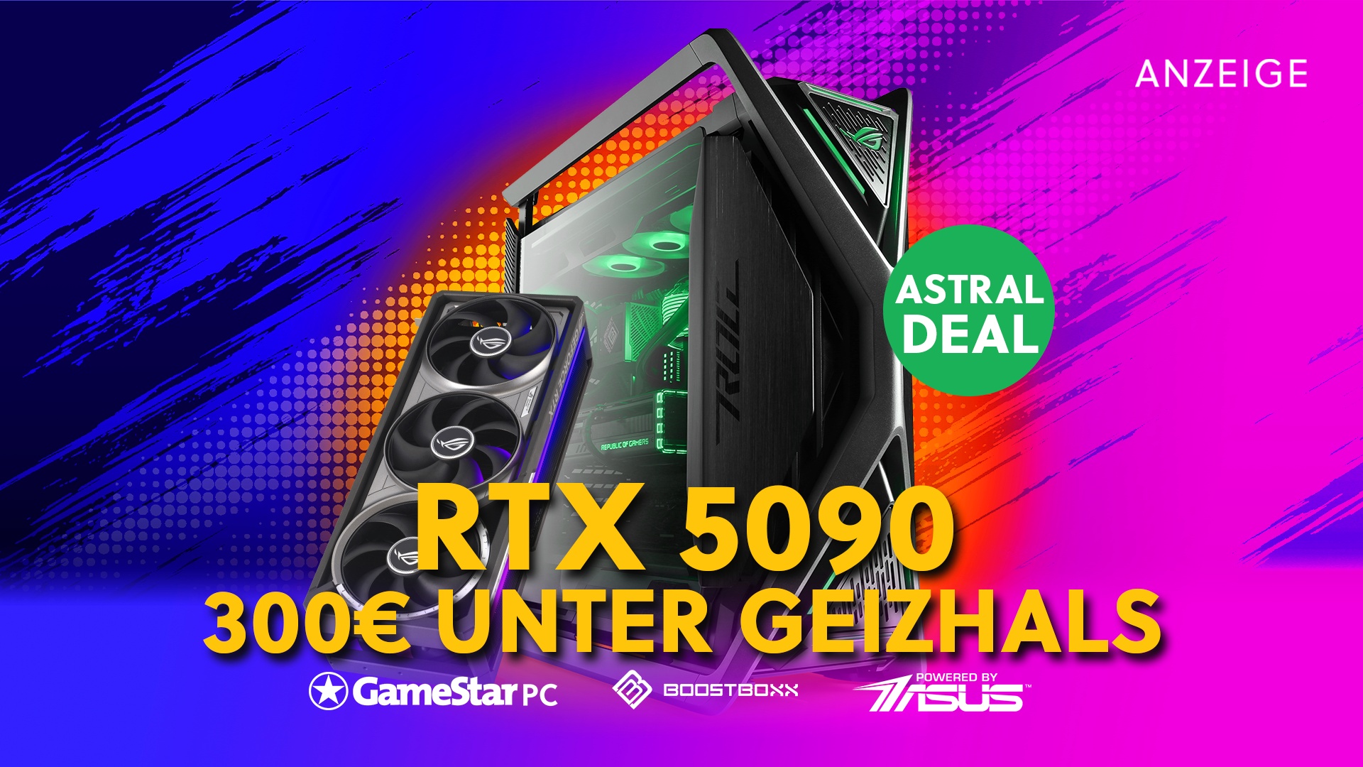 Deals: 300€ sparen - Unser Gaming-PC unterbietet den Geizhals-Preis mit ASUS RTX 5090 [Anzeige]