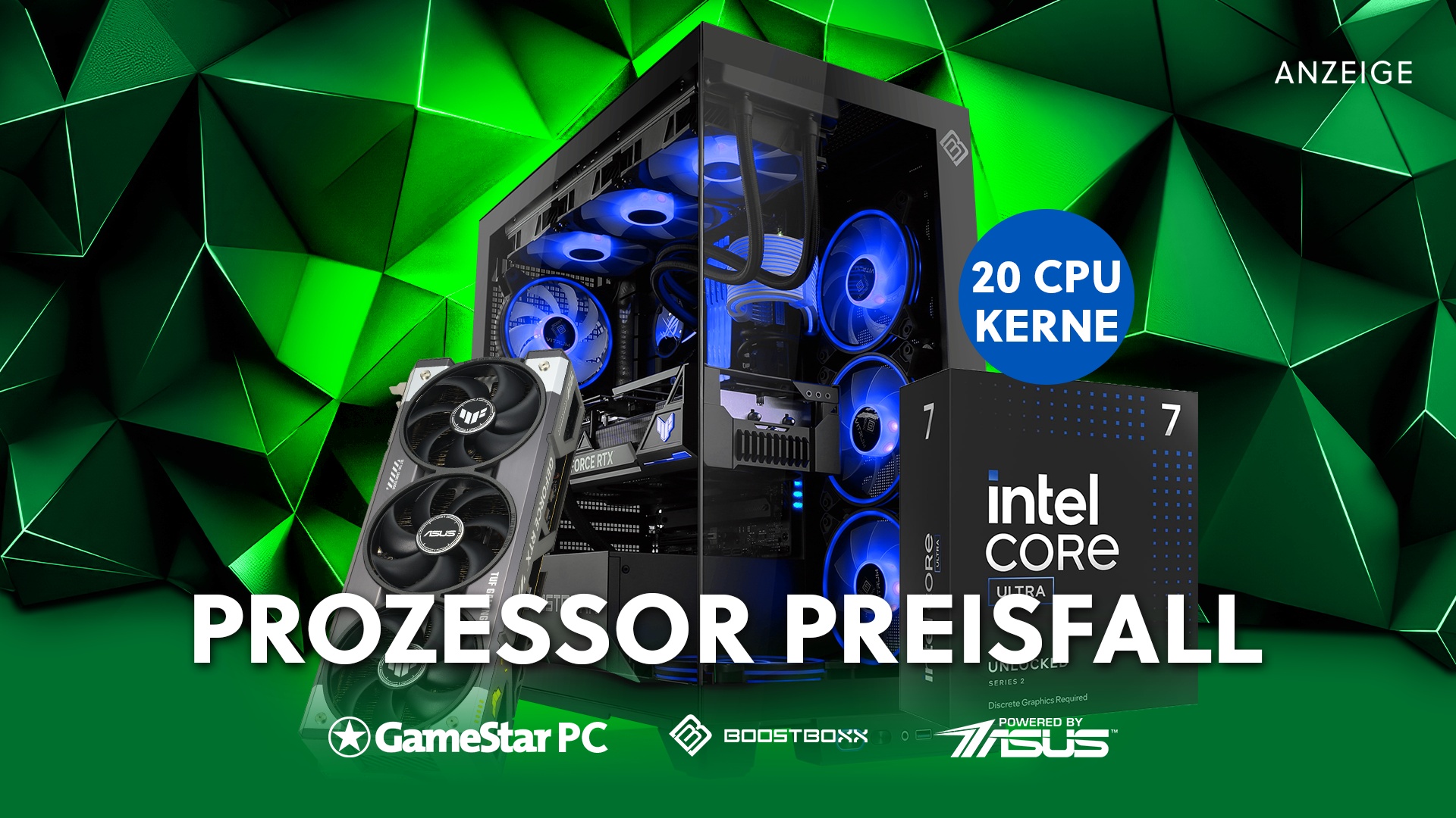 Deals: Preissenkung - Intels Preissenkung lässt unsere Gaming-PC-Preise ordentlich sinken [Anzeige]