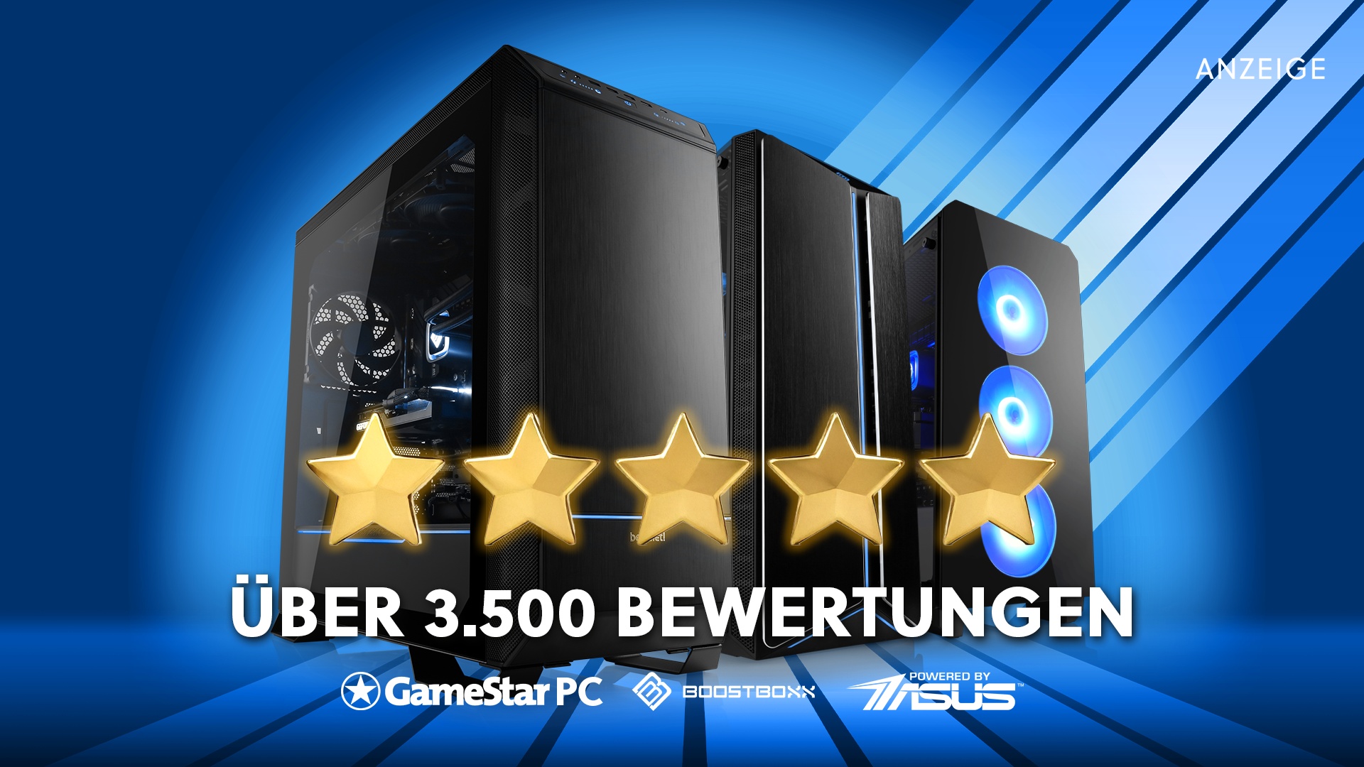 Schon über 3500 Top-Bewertungen - So begeistert sind GameStar-PC-Käufer