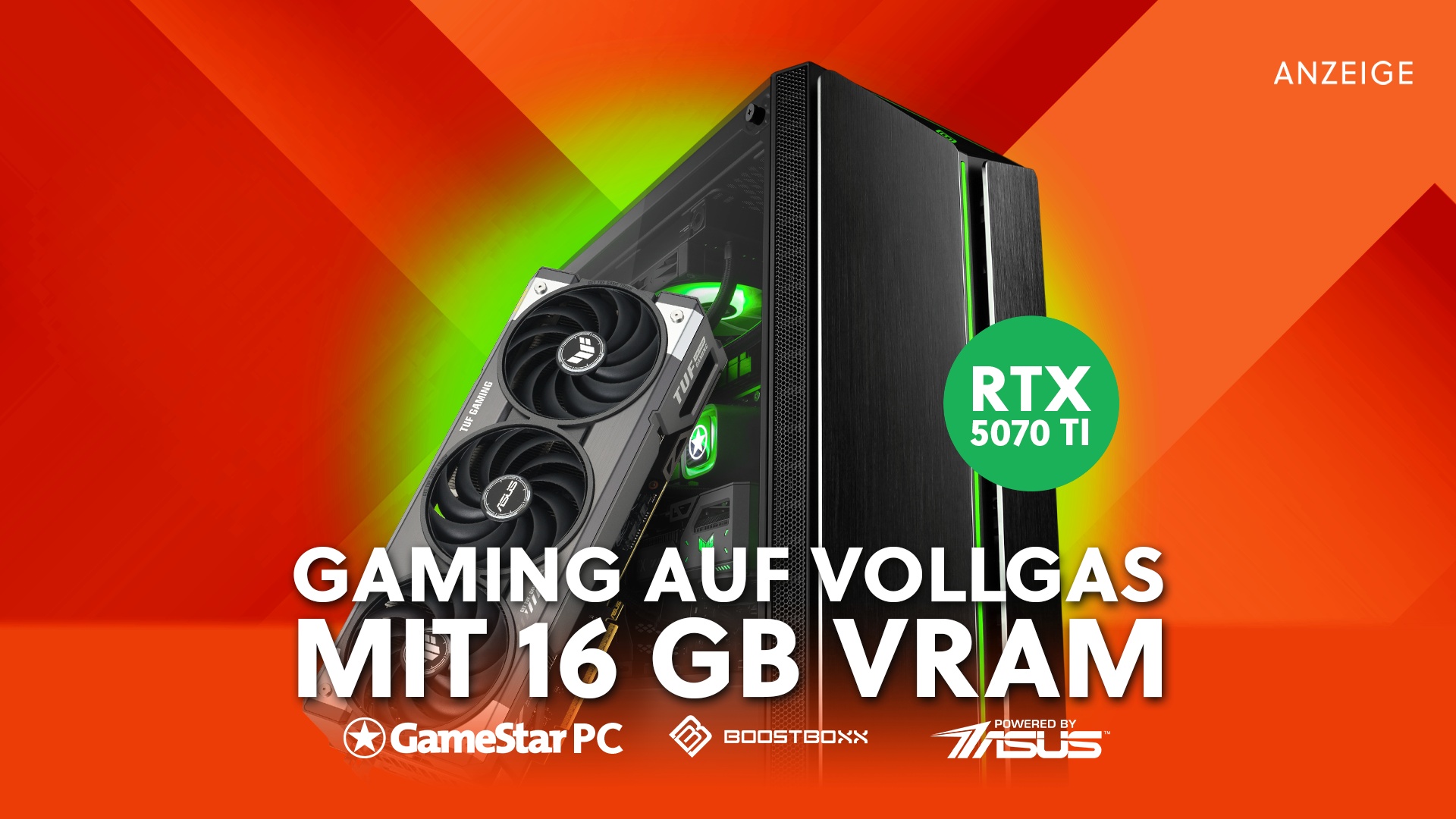 Der Gaming-PC rockt: RTX 5070 Ti und Ryzen 7 7800X3D für WQHD-Gaming in bester Grafik