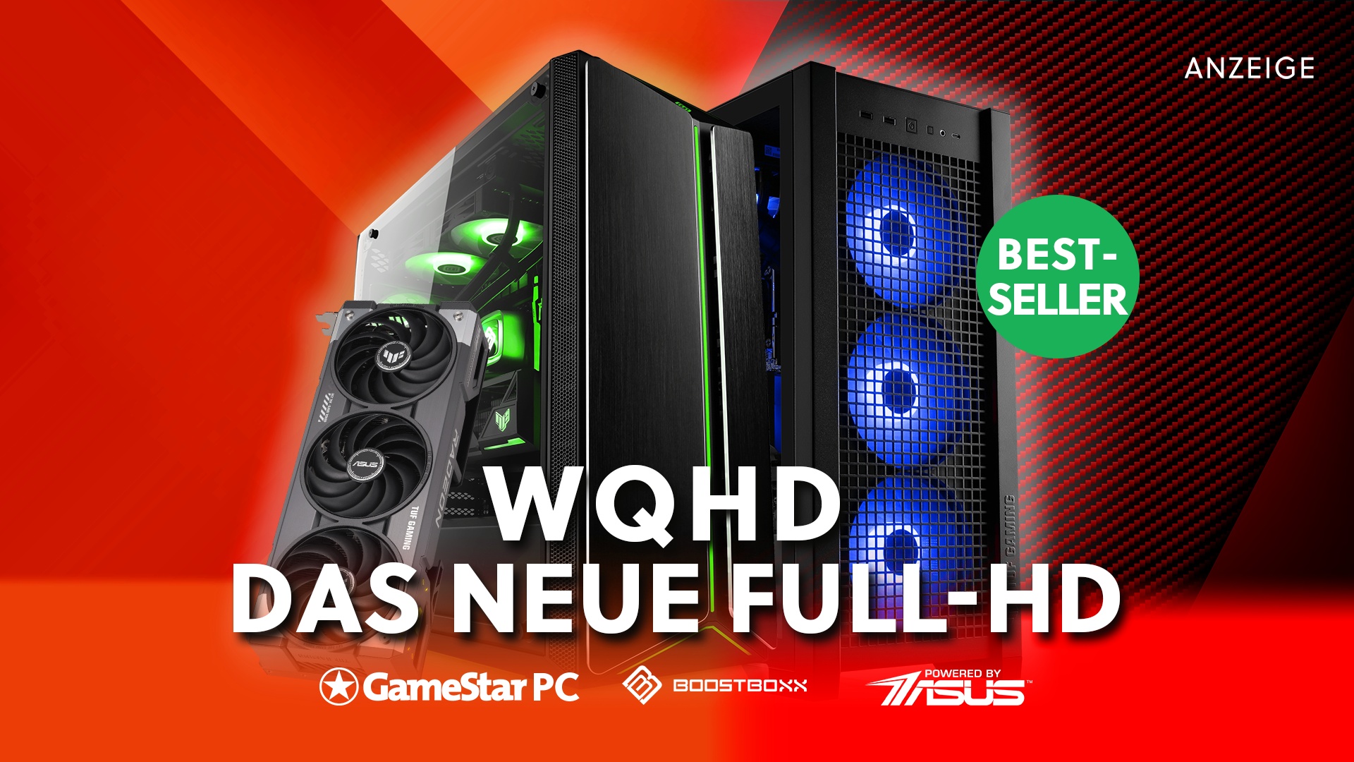 WQHD ist das neue Full-HD: Unsere Gaming-PC-Bestseller mit RX 9070 xt und RTX 5070 Ti sind der beste Beweis dafür